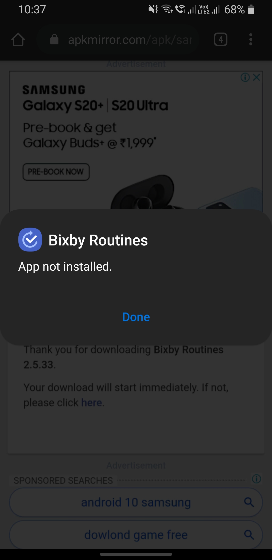 Bixby Routines Latest Version APK Not Installing!! r/GalaxyS9