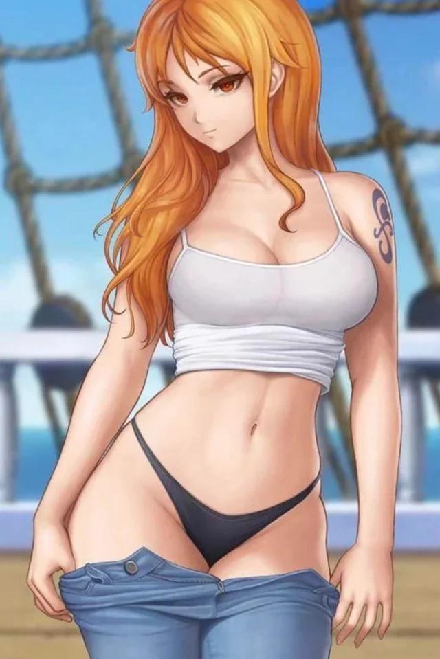 Nami Swan [One Piece] : HentaiM