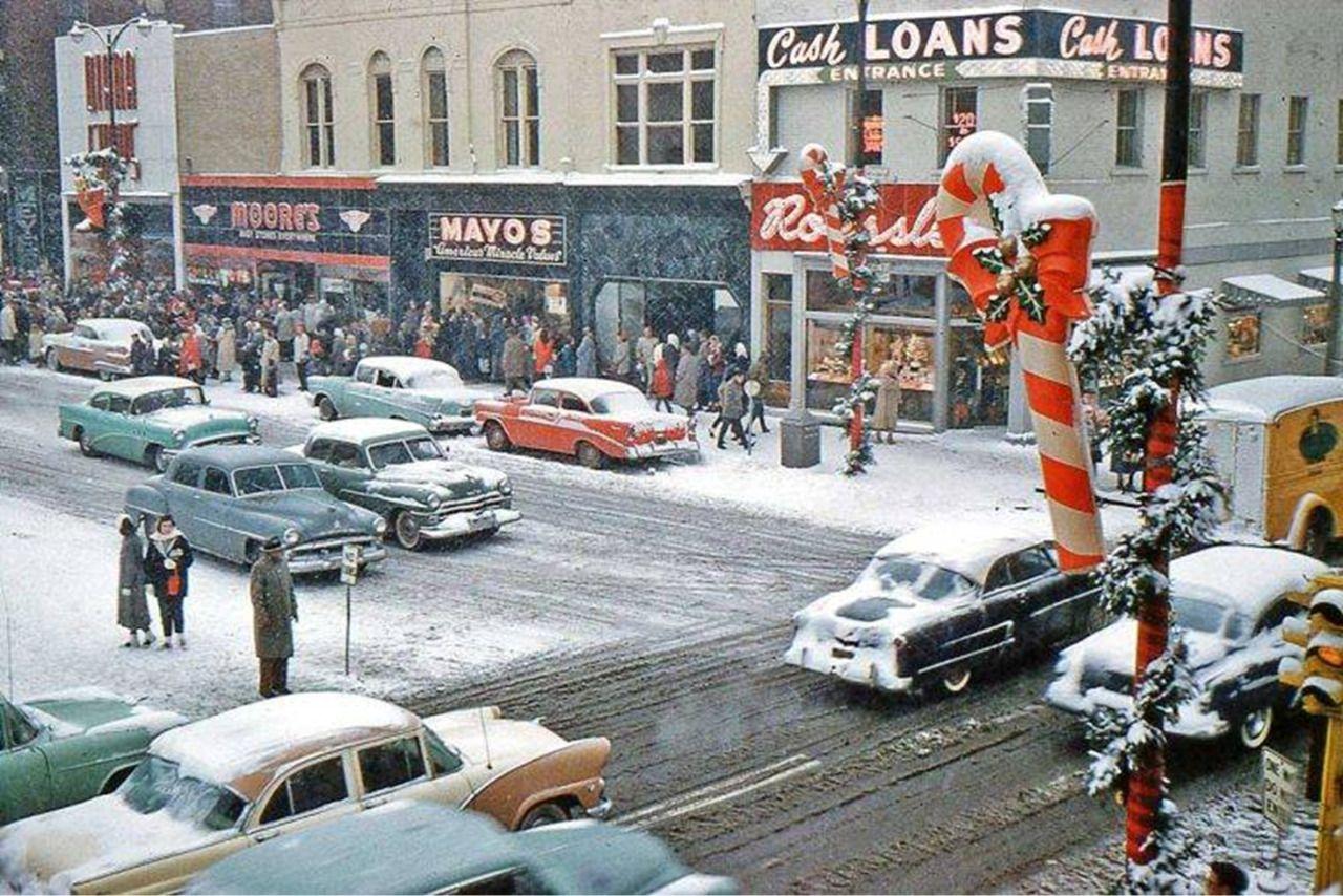 Marion Indiana Xmas 1958 r/accidentalrockwell