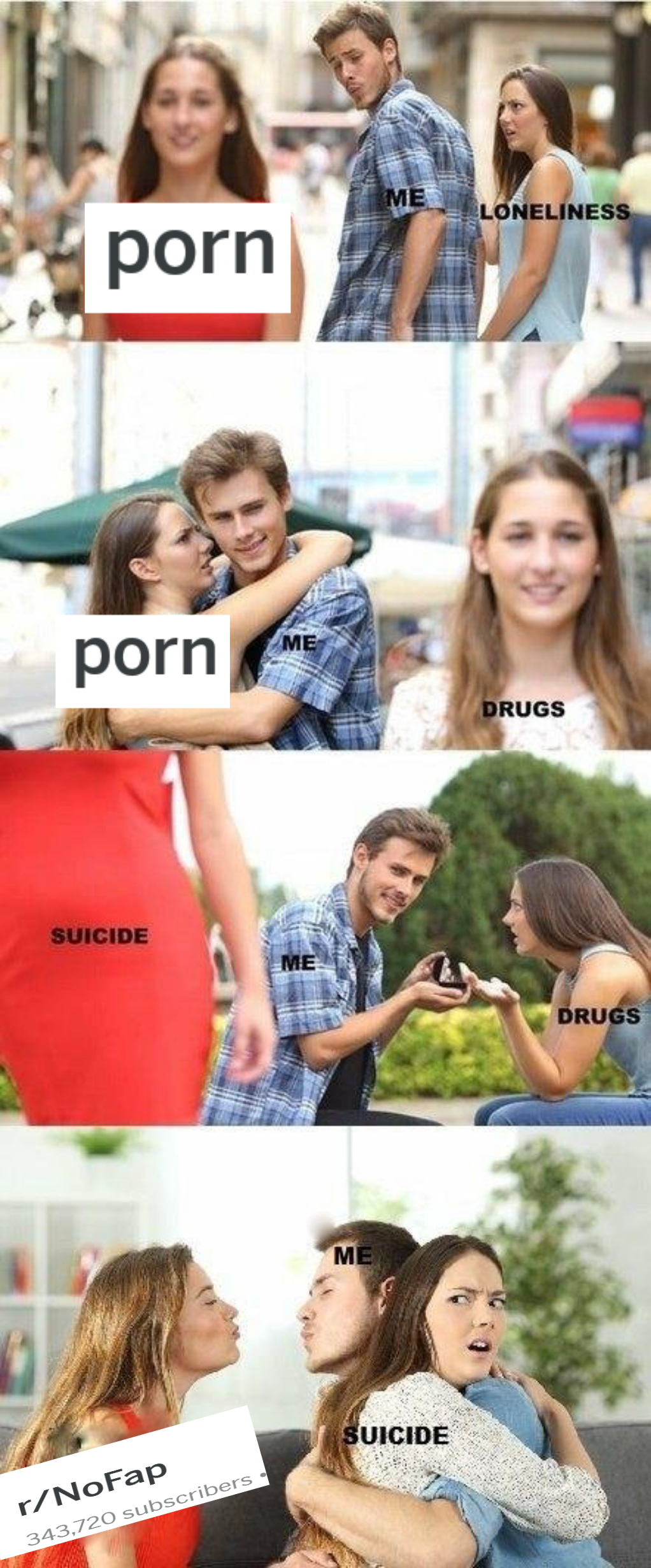 This is my story in meme format NoFap
