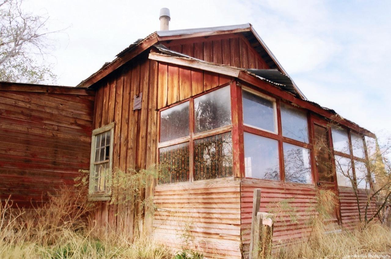 An old house in Goodsprings, Nevada.