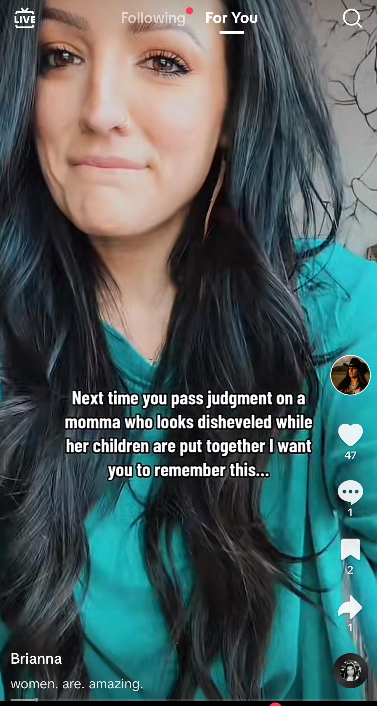 Hi my name is Bri and it’s been 22 days since my last crying TikTok