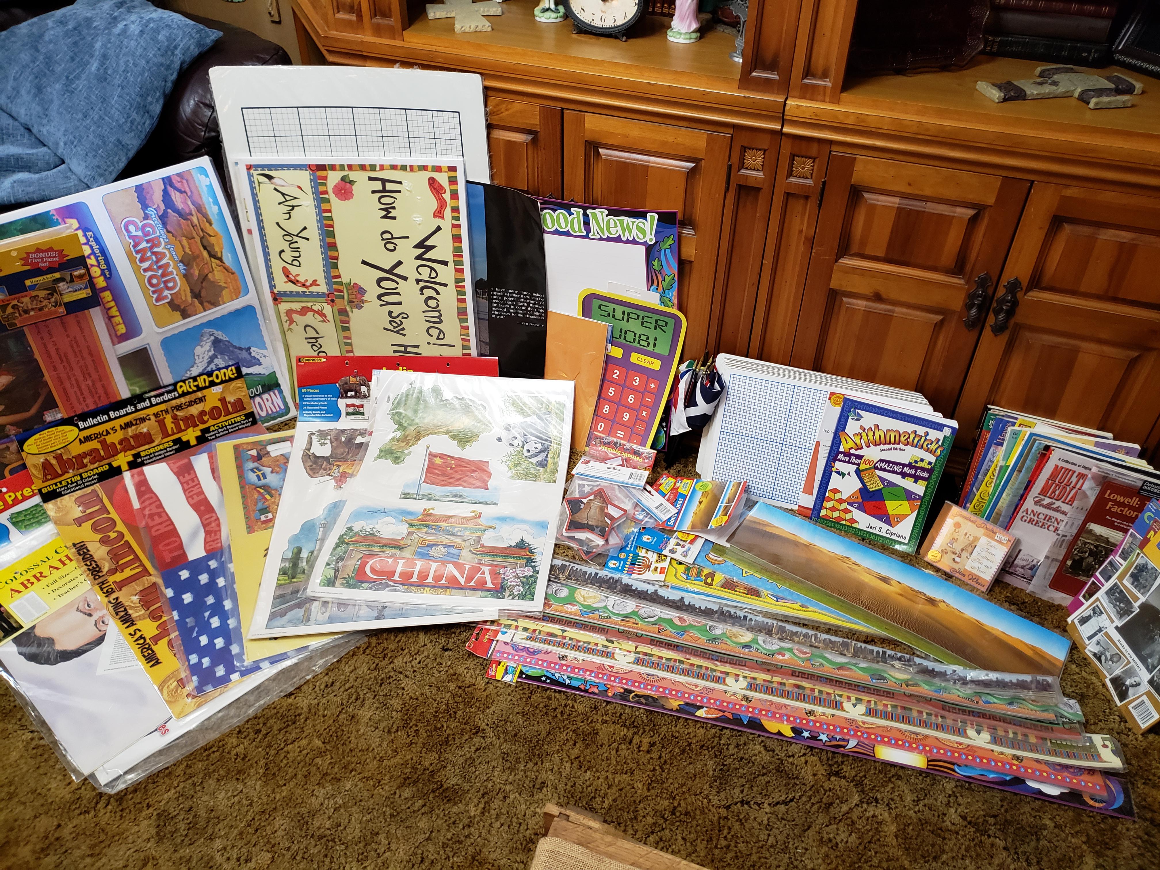 My local school supply store sold out to a thrift store. I racked up on