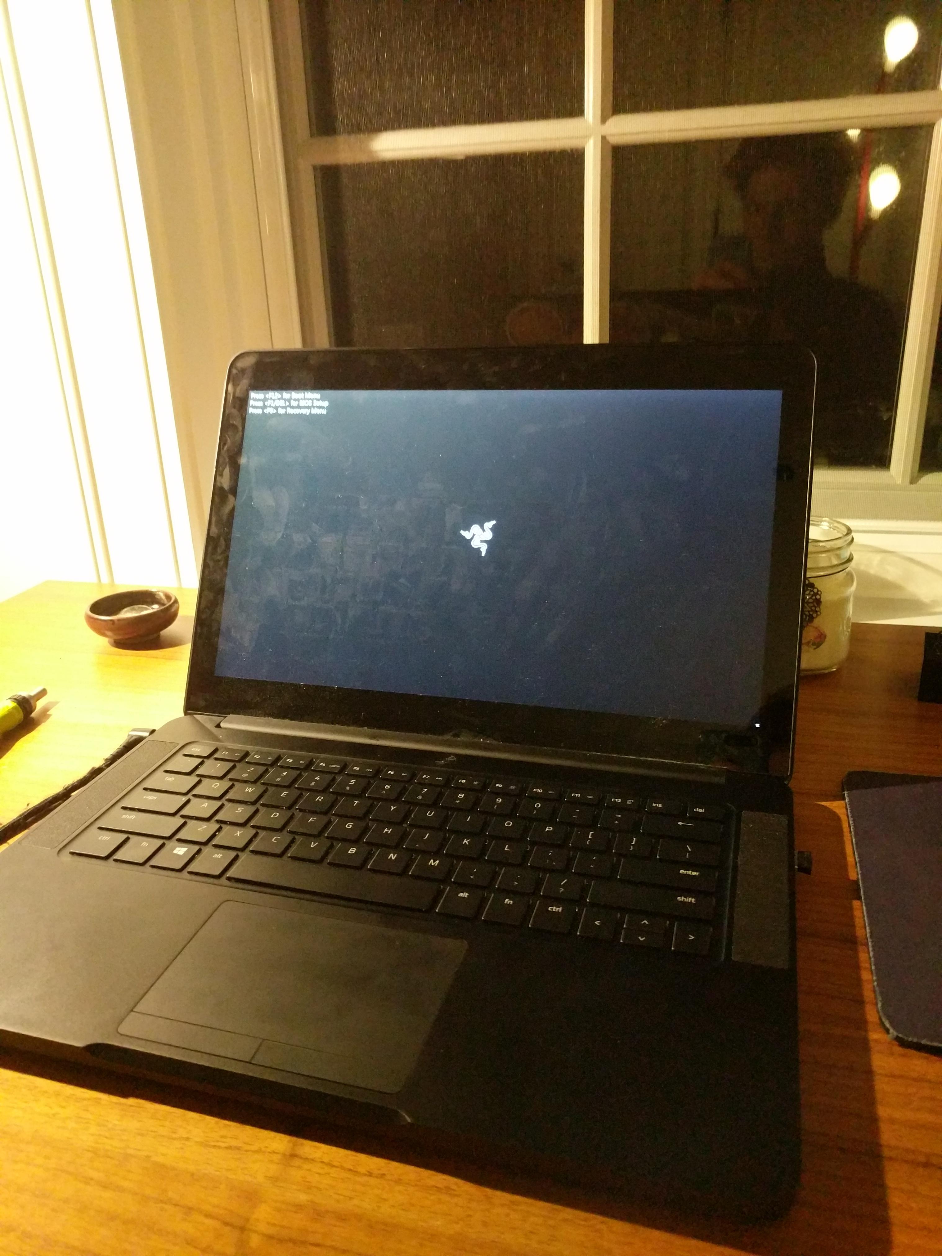 My computer gets stuck at this screen. r/razer