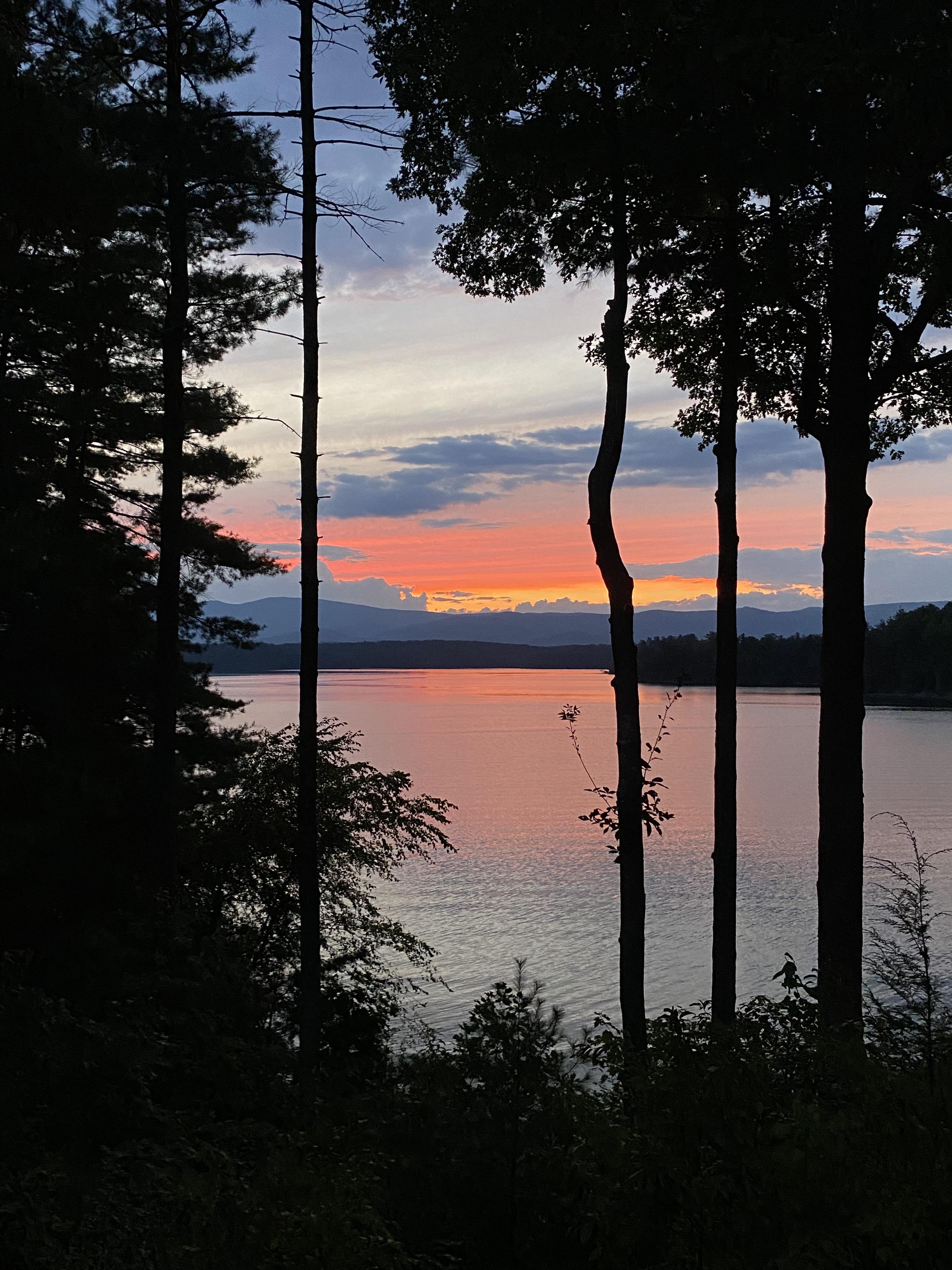 Sunset, Lake James, NC (OC) r/NorthCarolina