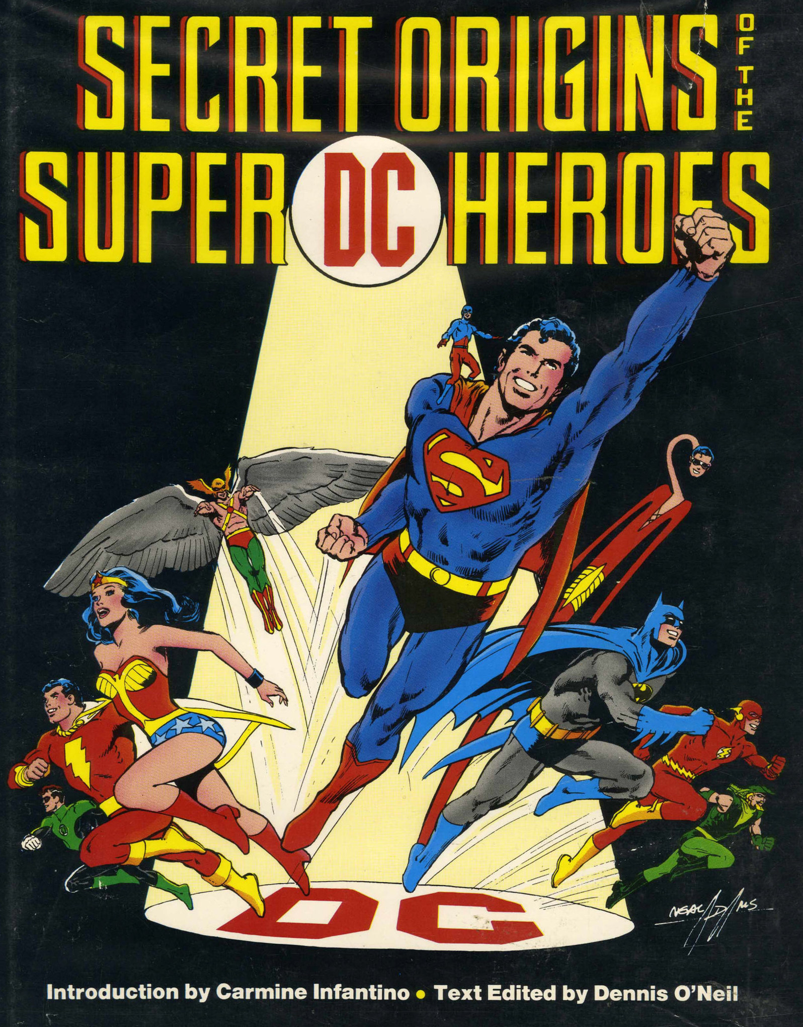 pre crisis bronze age Secret Origins Of The DC Super Heroes cover by