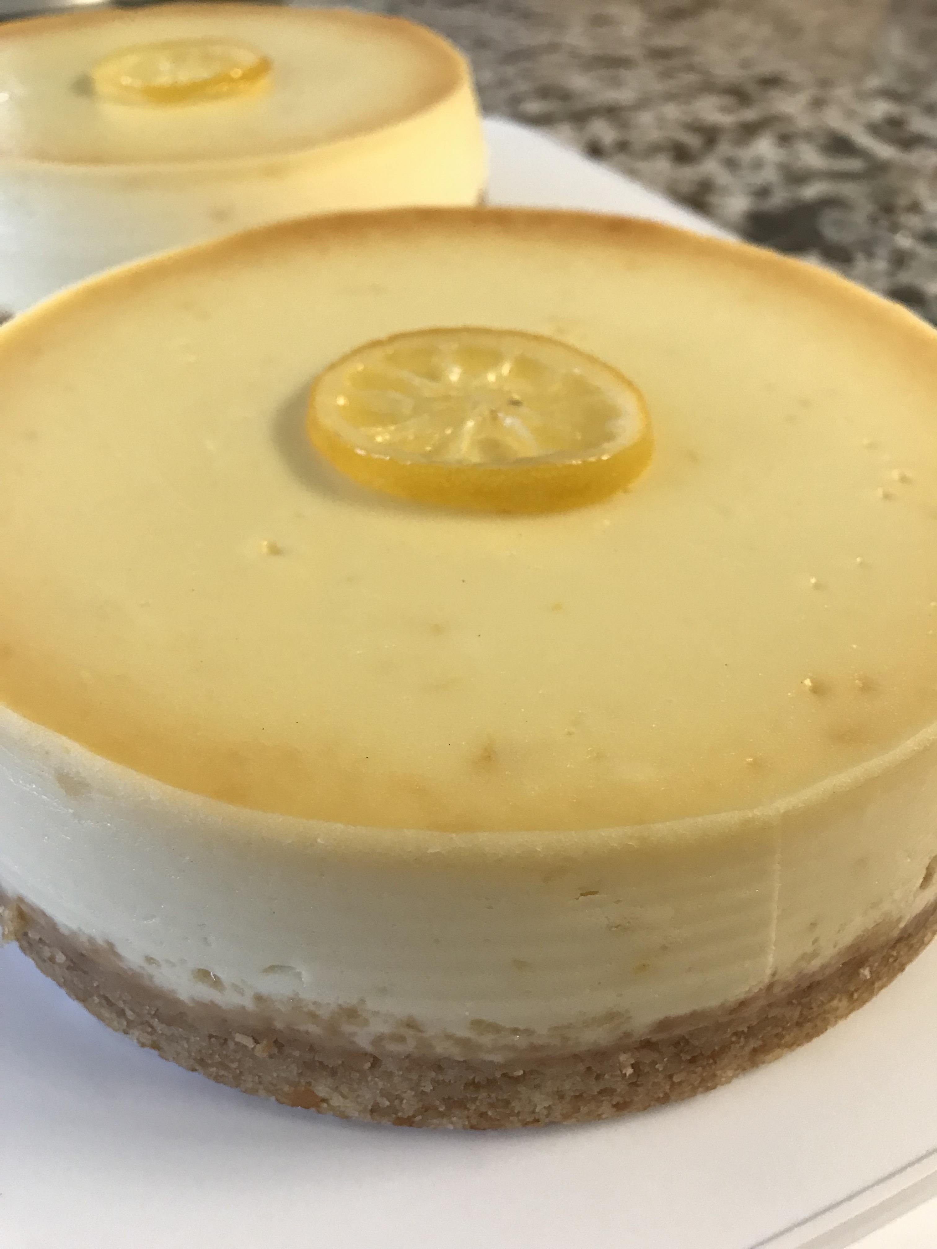 Lemon Cheesecake w/ Salted Nilla Wafer Crust r/Baking
