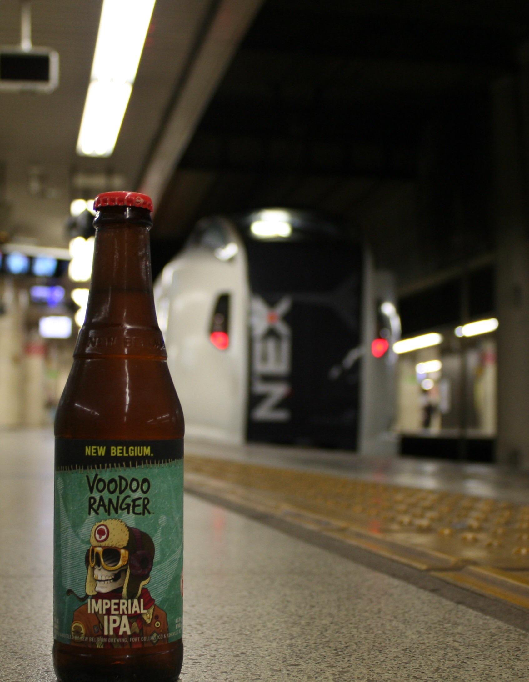 Tokyo station (i like taking pictures of beer). japanpics