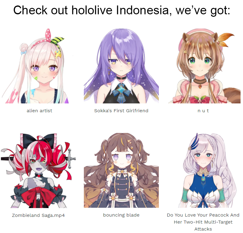 congrats on the debut, hololive ID Gen 2! r/Hololive