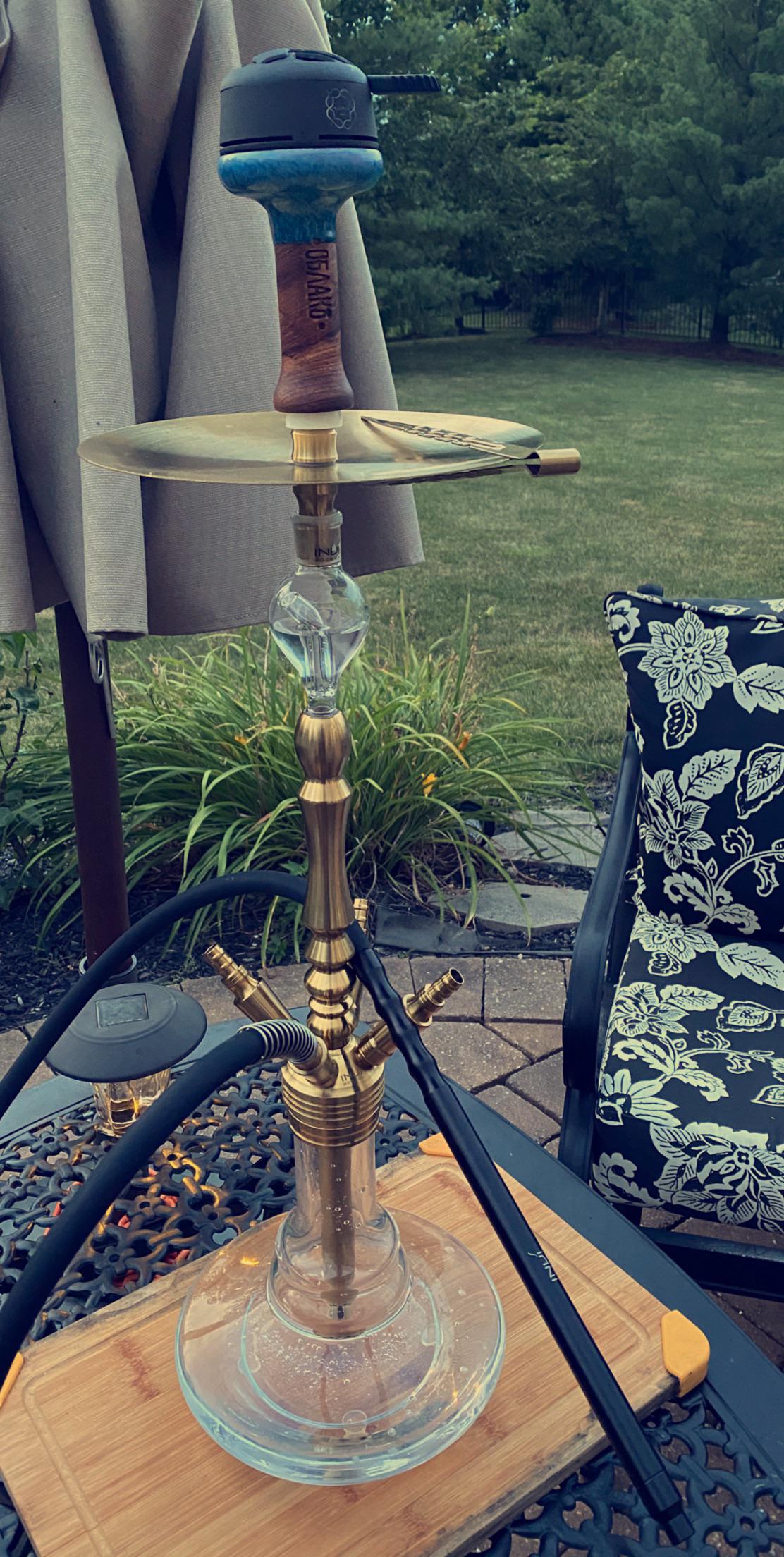 Lotus 1+, Oblako M, Invi Tesseract and Fumari Limoncello with Island Papaya hookah