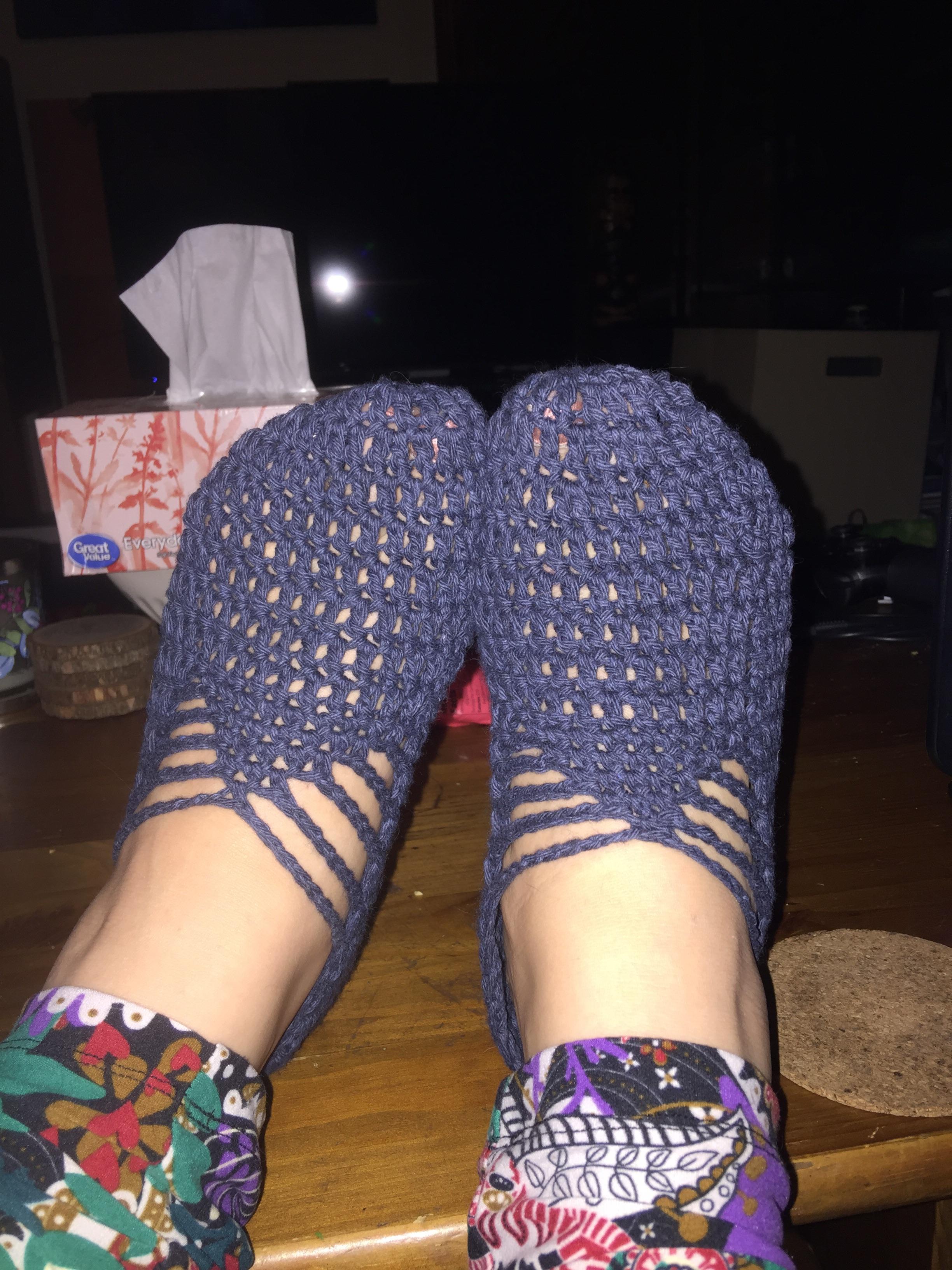 Best yarn for slippers? crochet