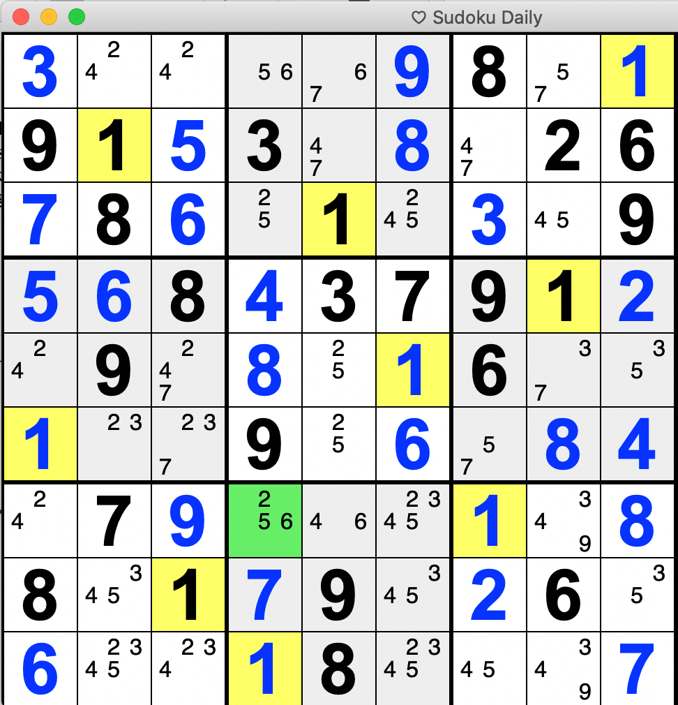 Next Step? sudoku