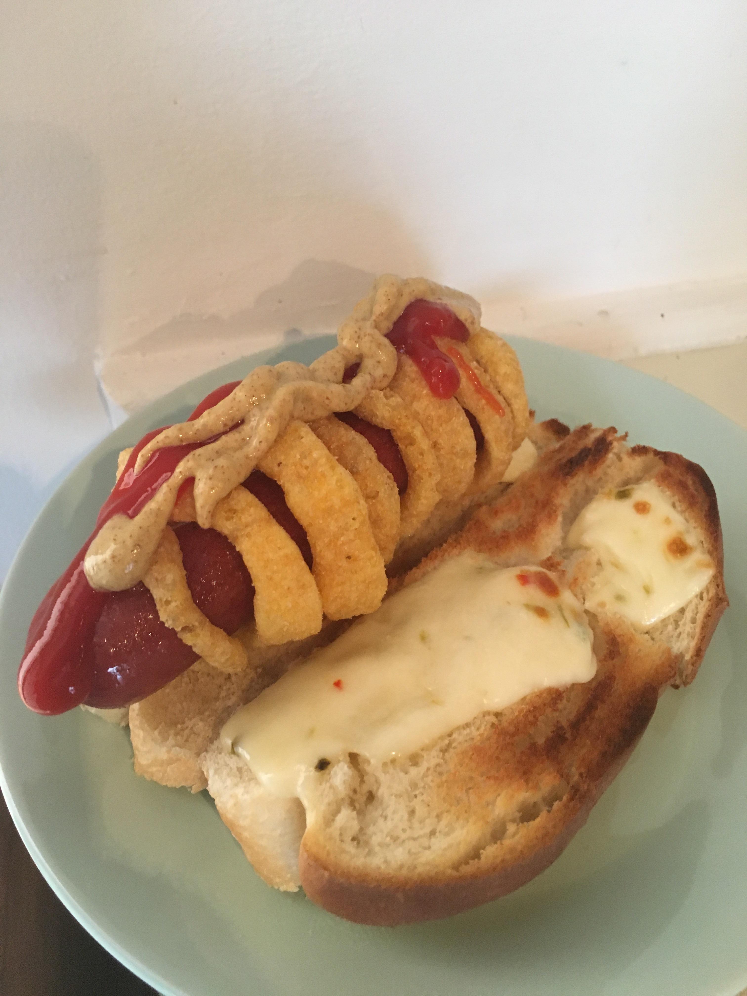 [homemade] Funyun Dog r/food