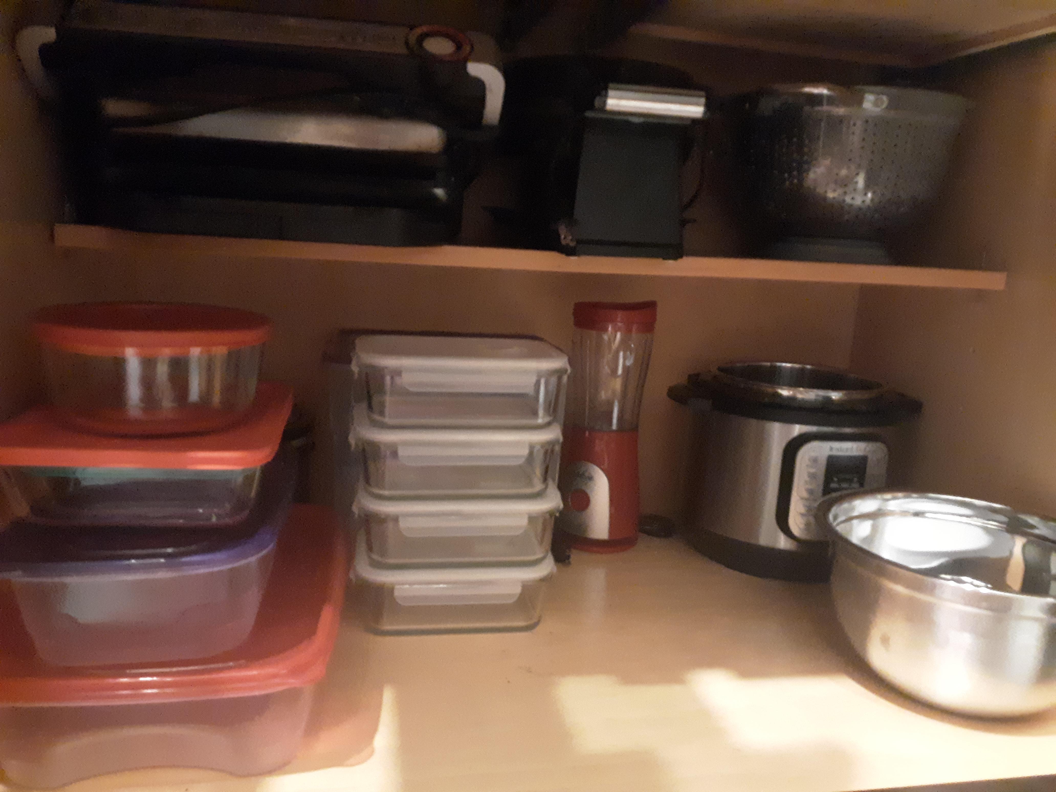 Organized My Kitchen Gadget & Storage