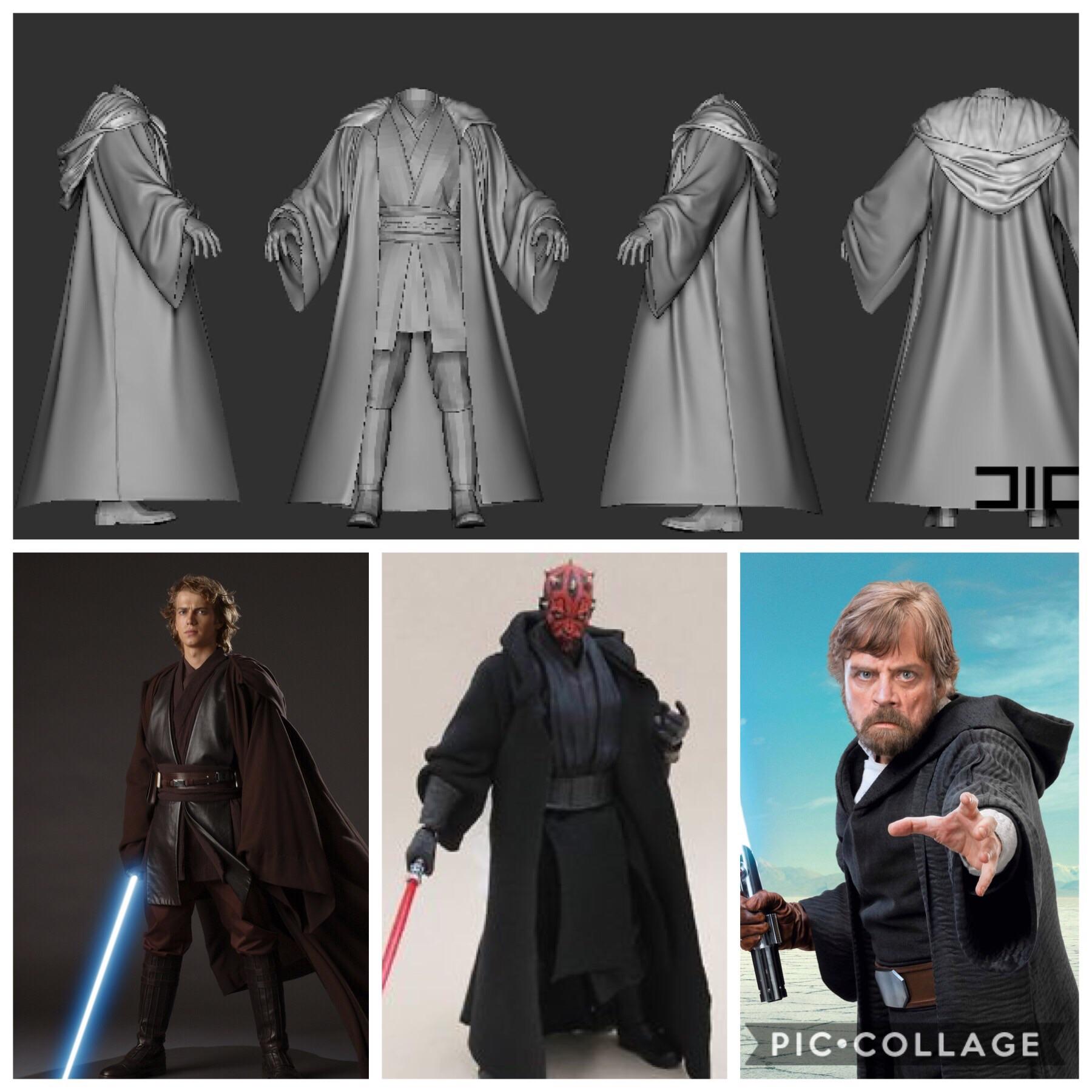 A few potential skins using the jedi robes r/StarWarsBattlefront