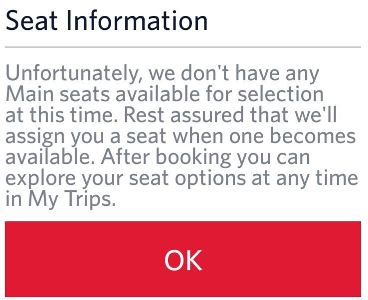 what does this mean? am I guaranteed a seat on this flight? r/delta