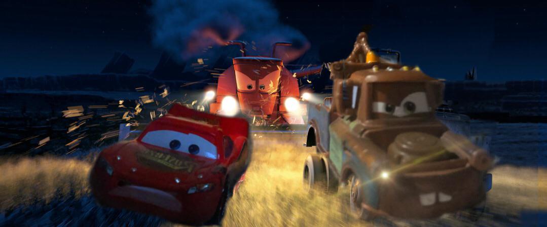 Lightning McQueen and Thomas the Tank Engine : pixarcars