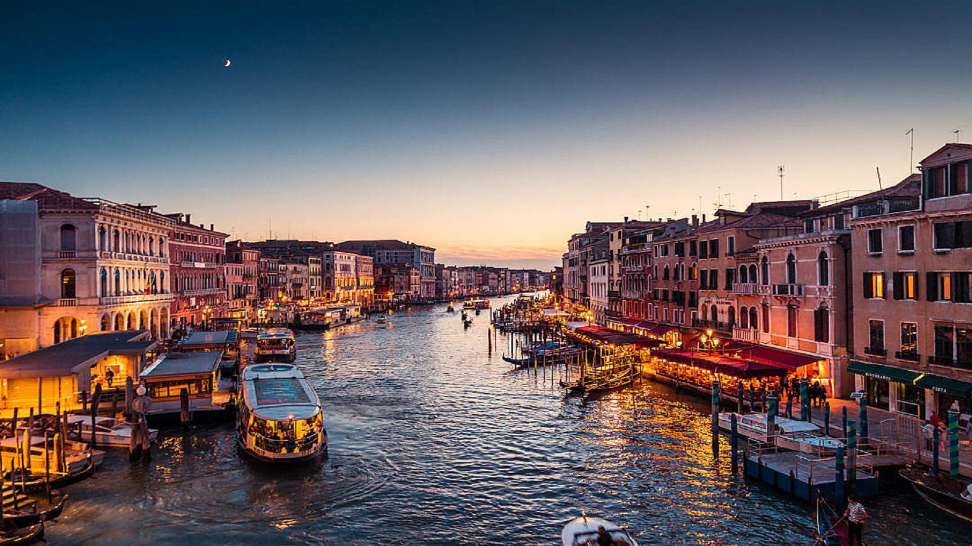 Canal Grande, Venice, Italy [1920X1080] wallpaper