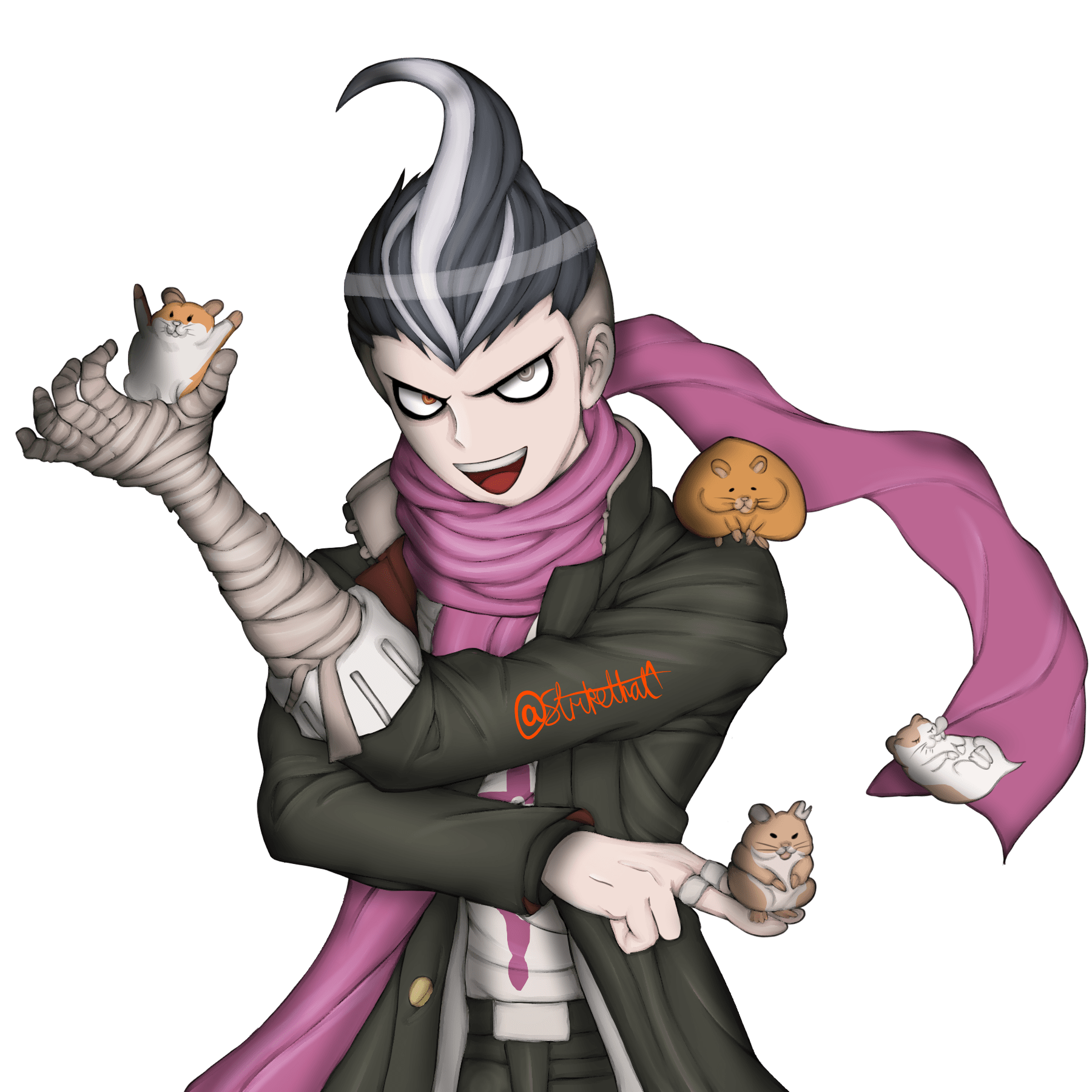 Render of Gundham Tanaka r/danganronpa