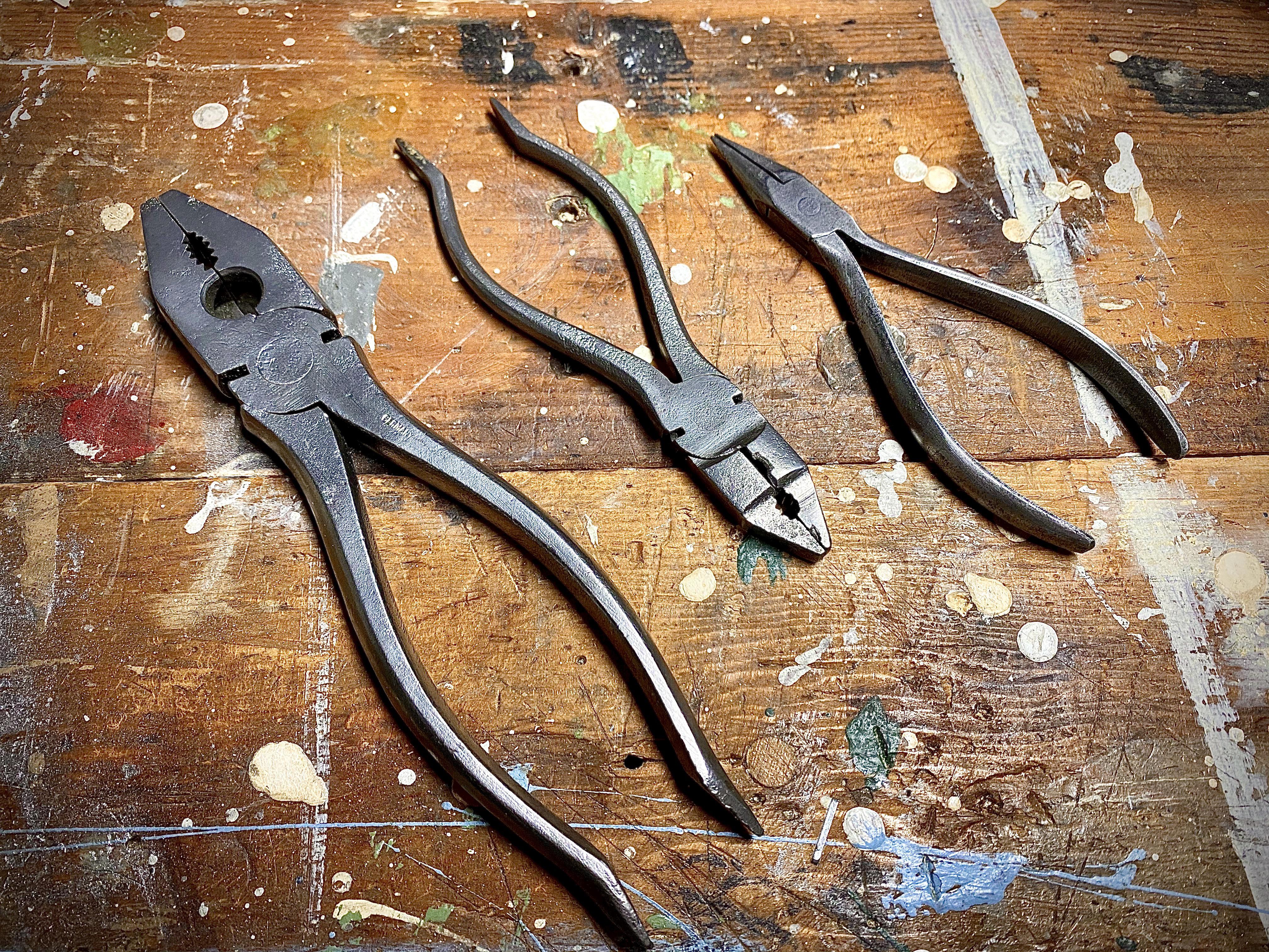 German pliers 3 some spiffed up and ready to work r/toolporn