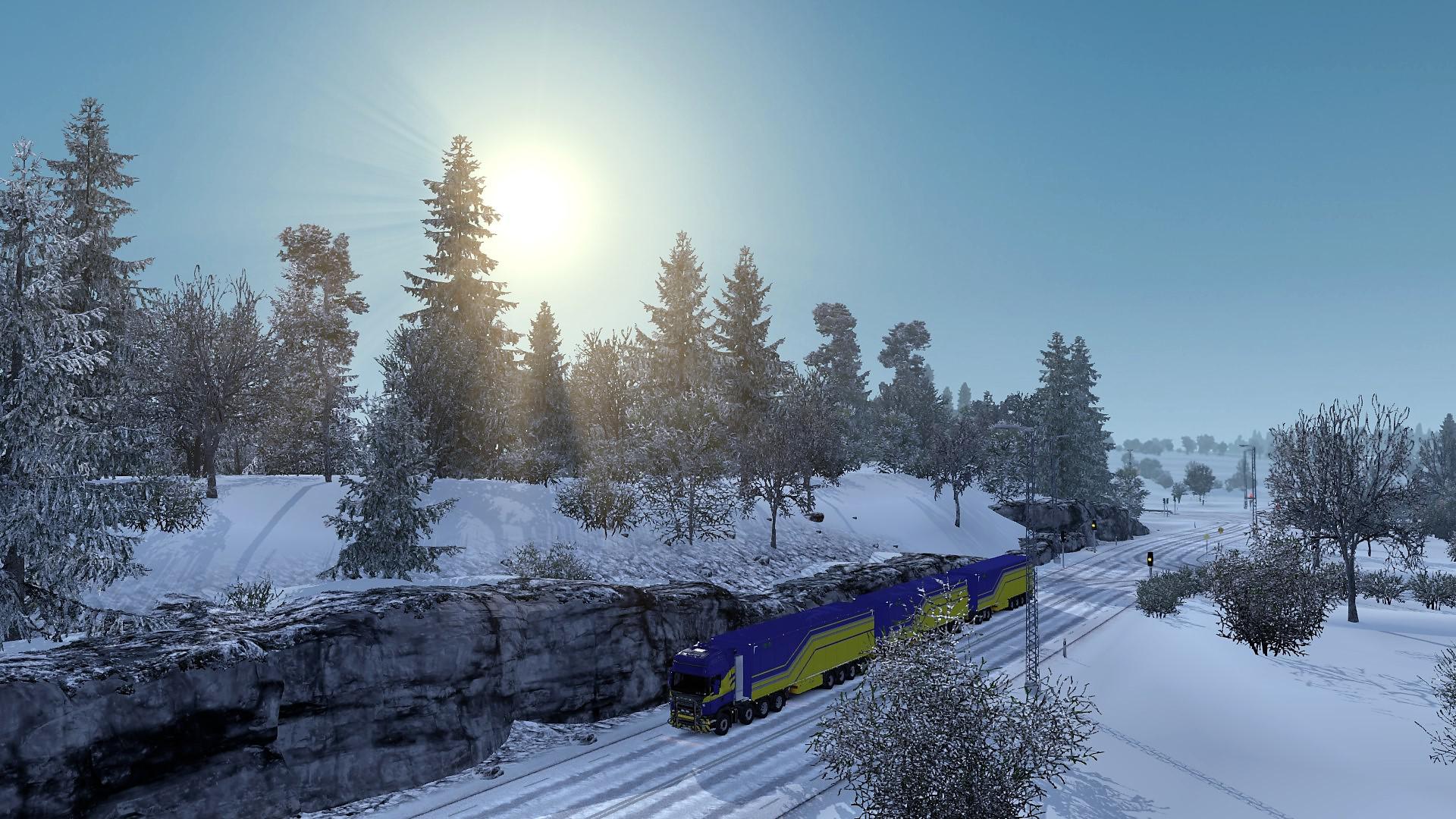 Winter wonderland trucksim