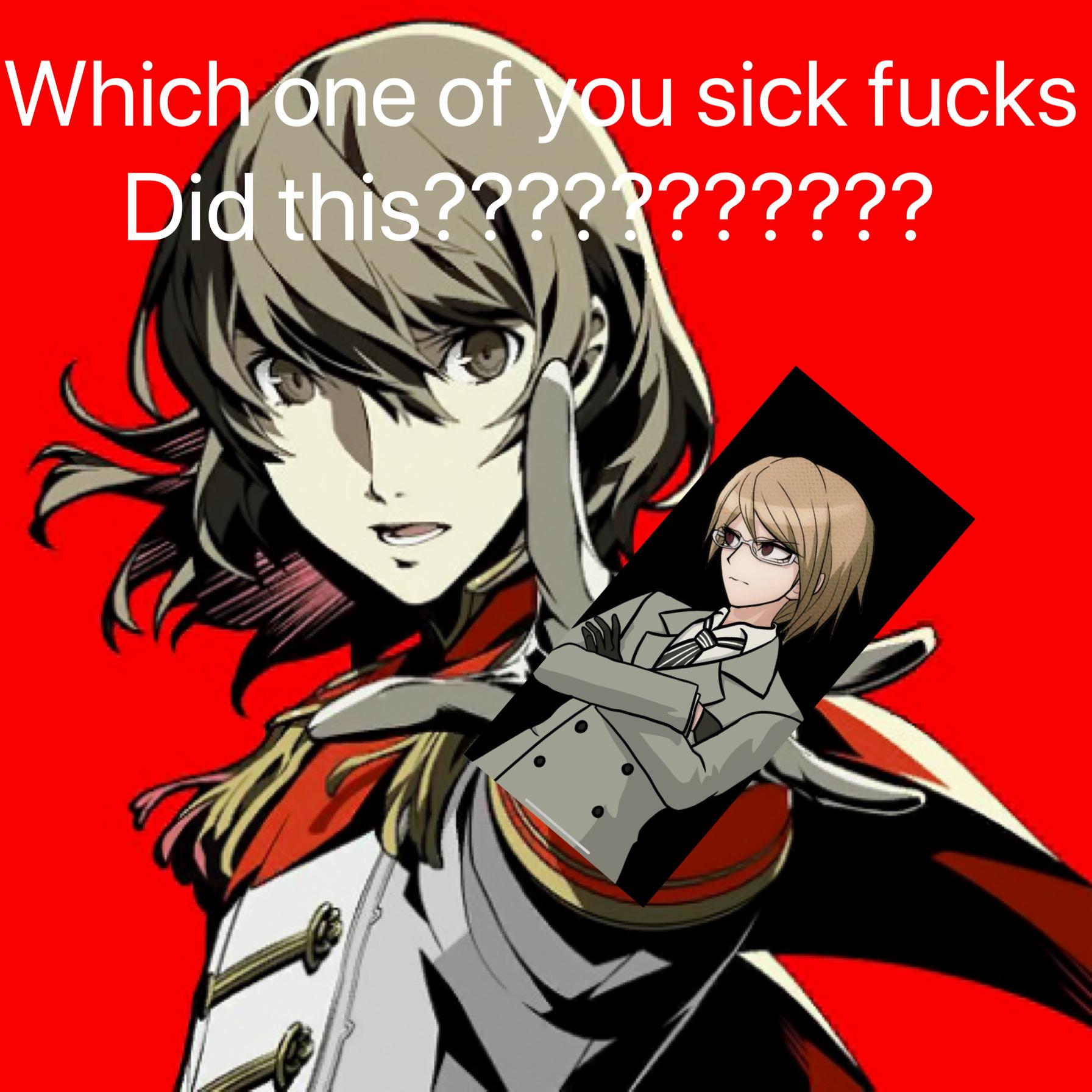 Goro akechi wants answers now r/danganronpa