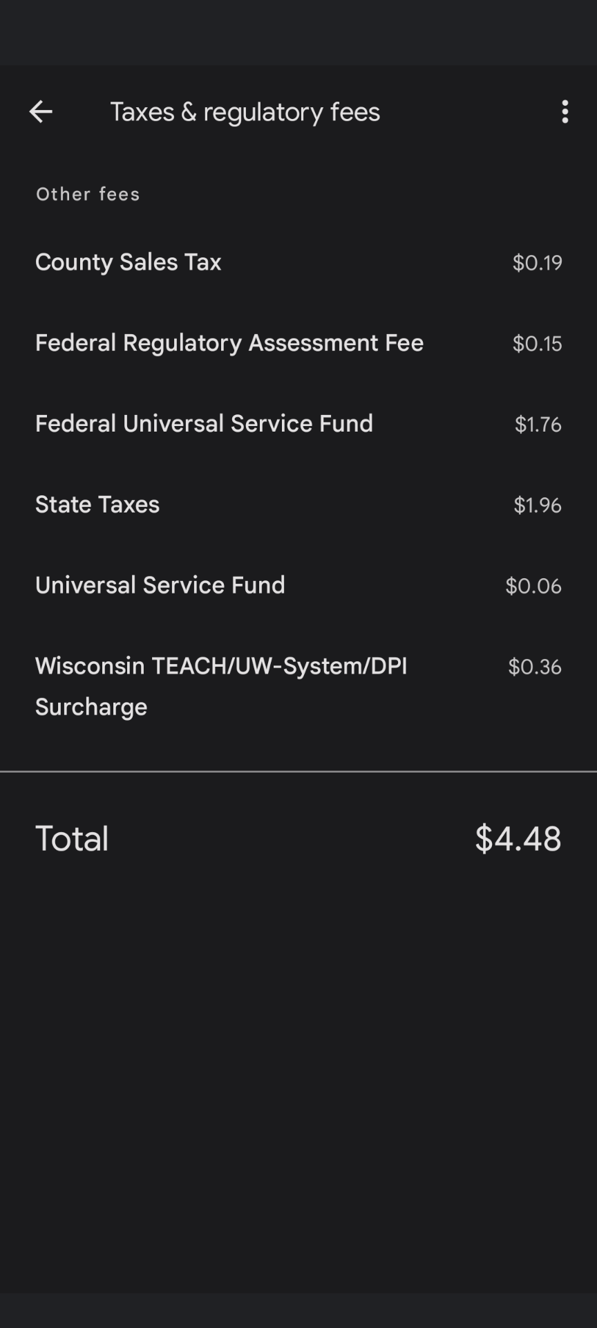 Re on Wisconsin taxes r/GoogleFi