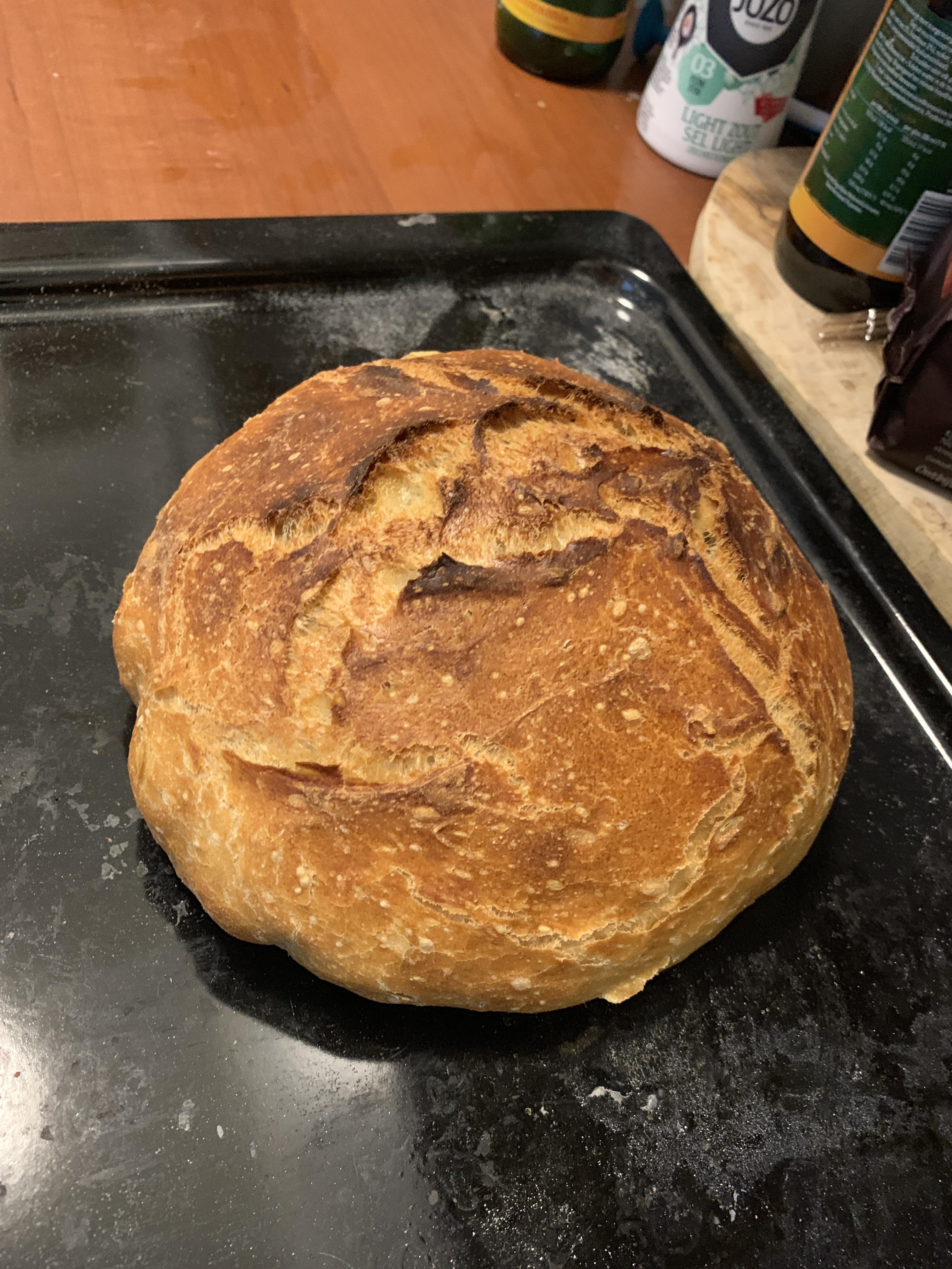 White bread made in a Dutch oven! r/Breadit