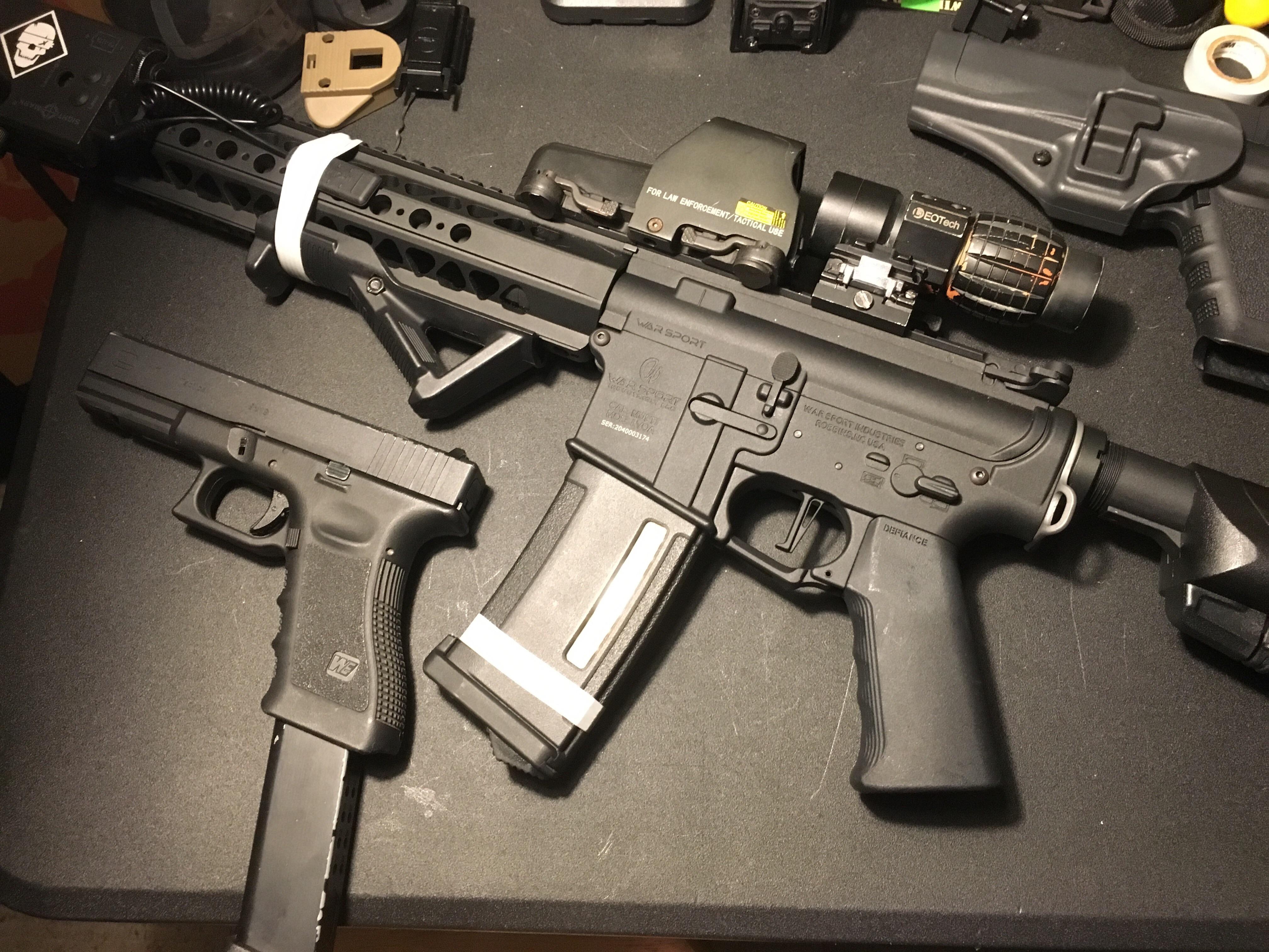 Current Loadout for the the summer r/airsoft