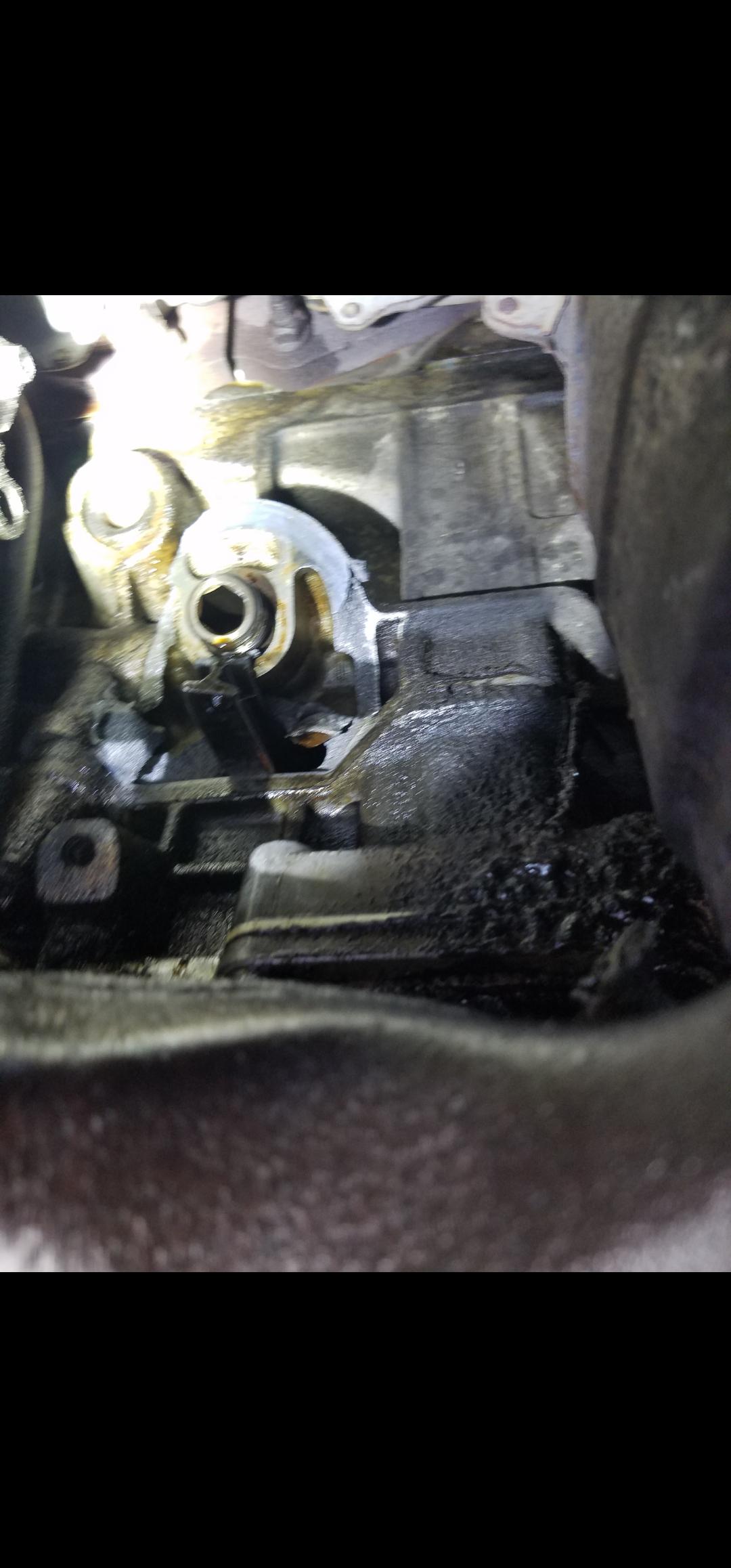 C/S "Oil filter came off while driving after last service."..it was