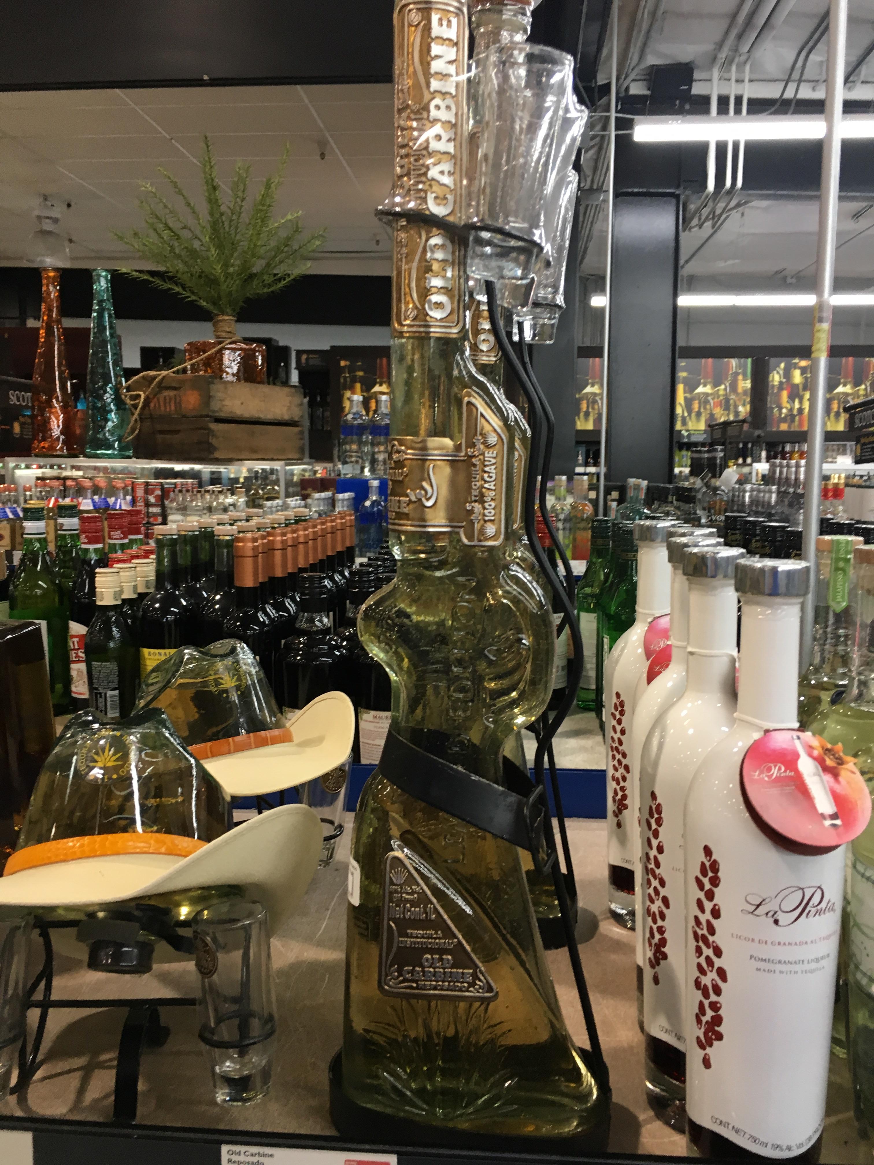 Gun shaped tequila bottle r/mildlyinteresting