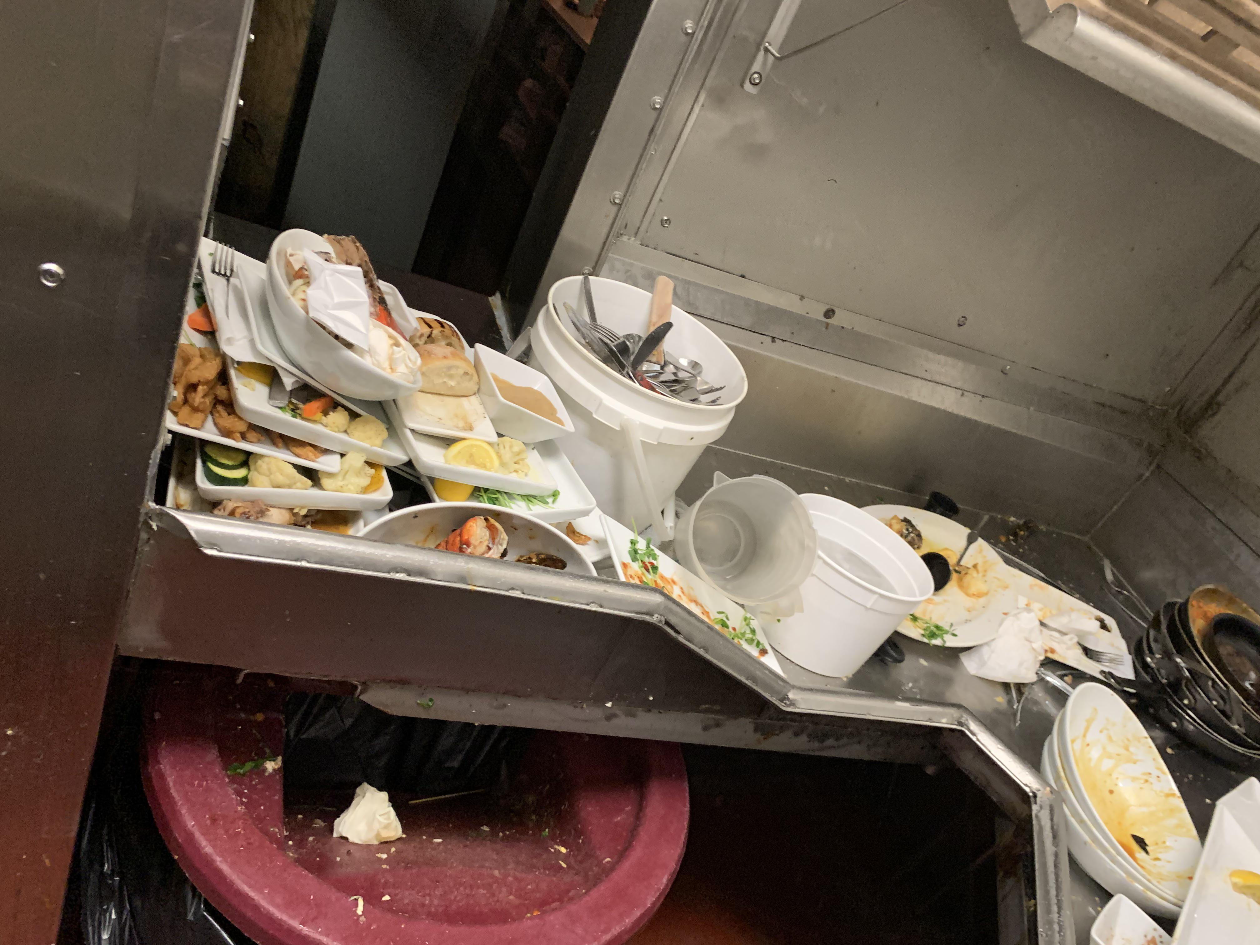 This is what happens if I leave my corner to use the washroom in the