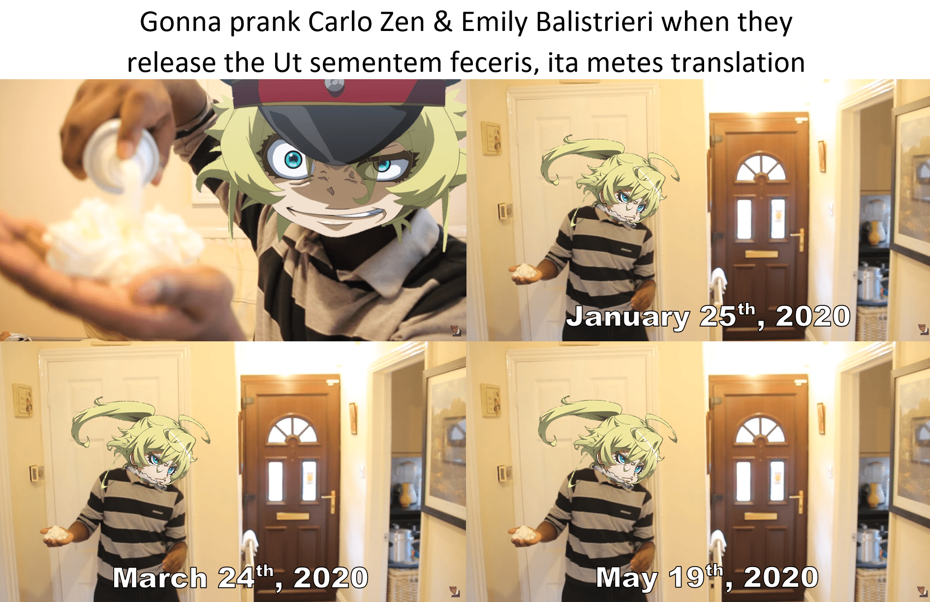 We're still guaranteed to see a translation before we see a second