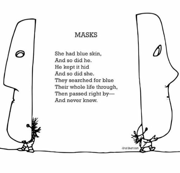 Rosenfarbe offiziell Ehepartner shel silverstein masks meaning Kaiser
