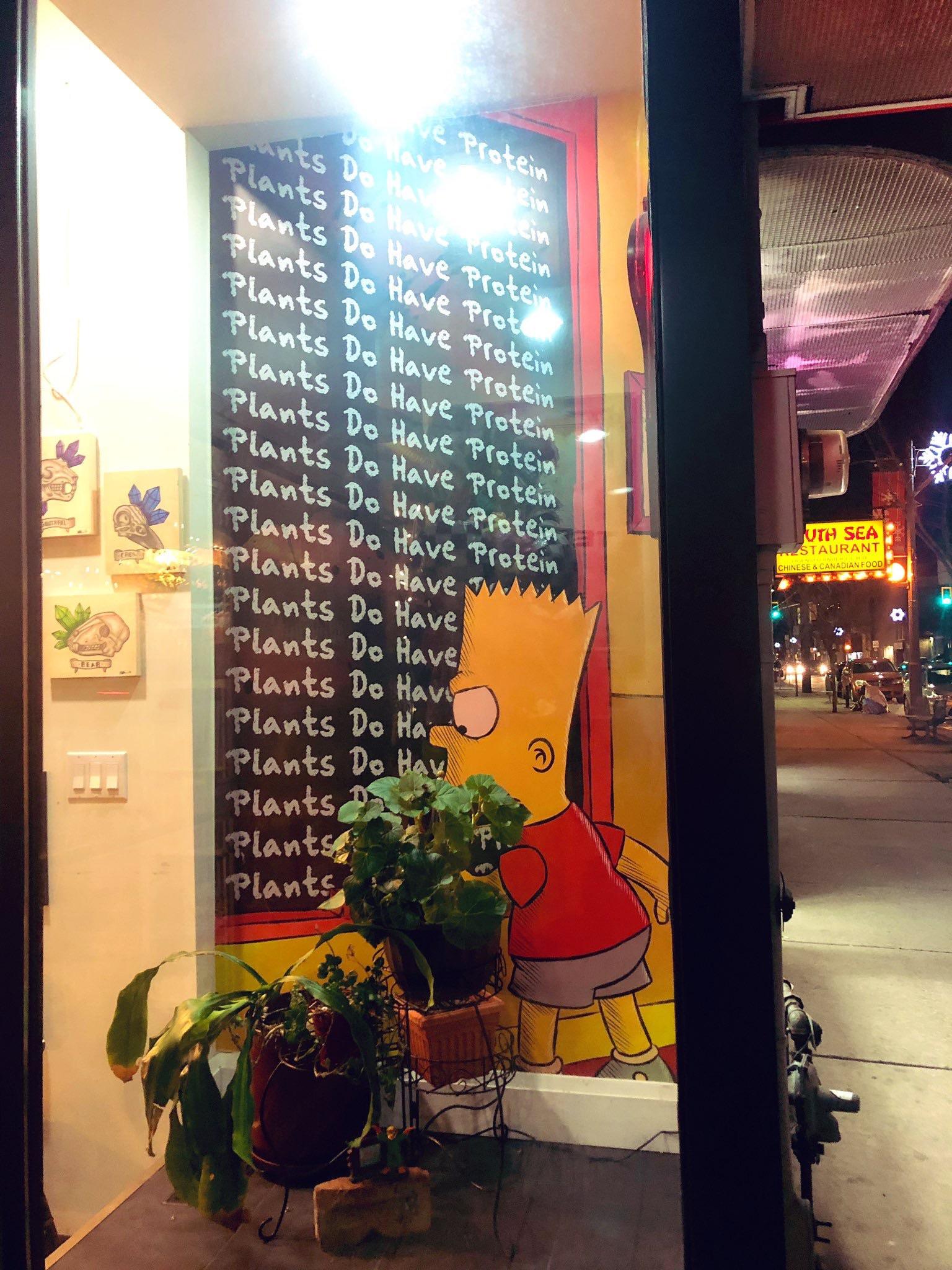 One of my fave vegan restaurants, The Hearty Hooligan, has this amazing sign. Hamilton, Ontario