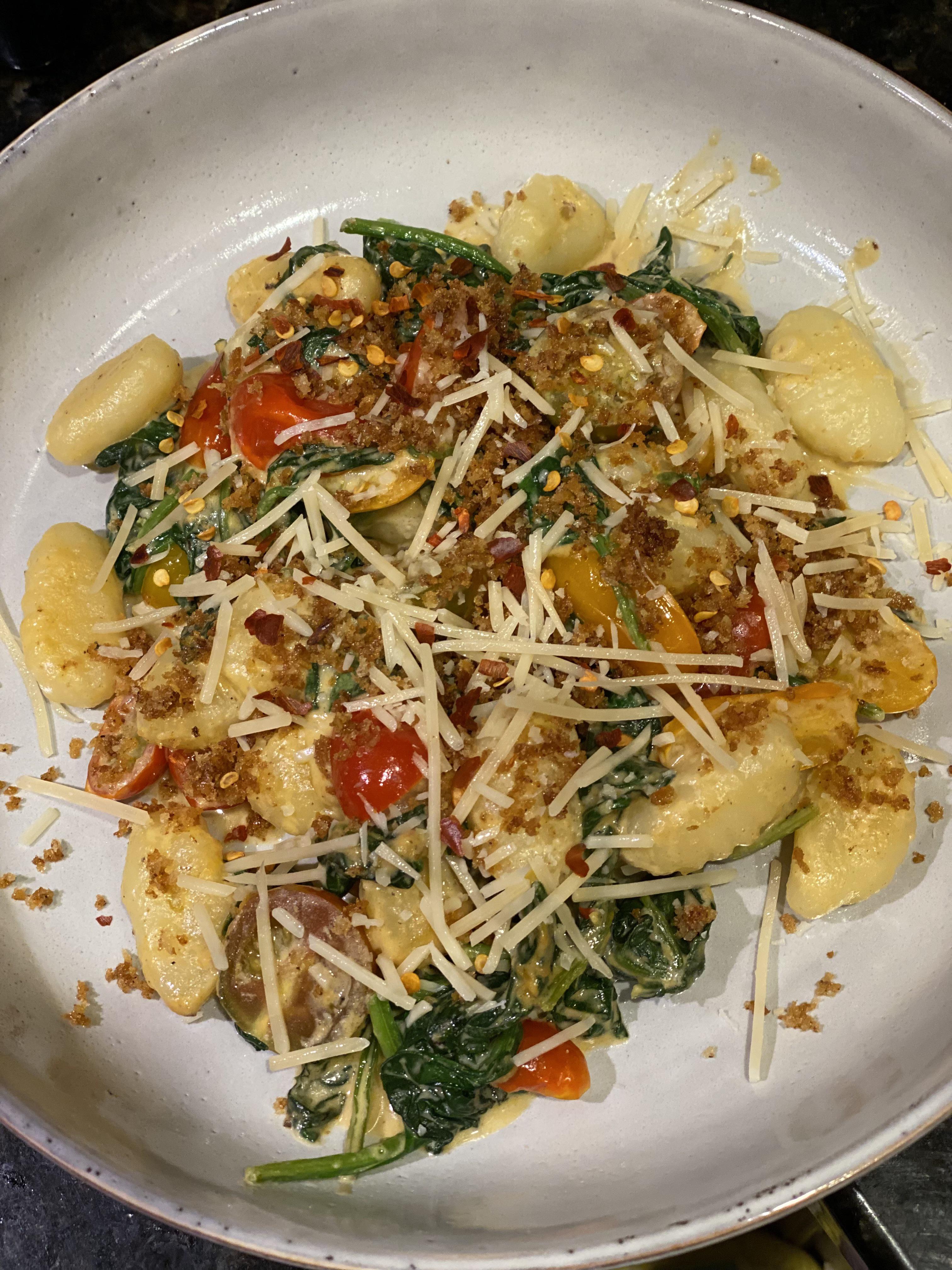 Spinach Gnocchi with Heirloom Tomatoes 10/10!! r/hellofresh