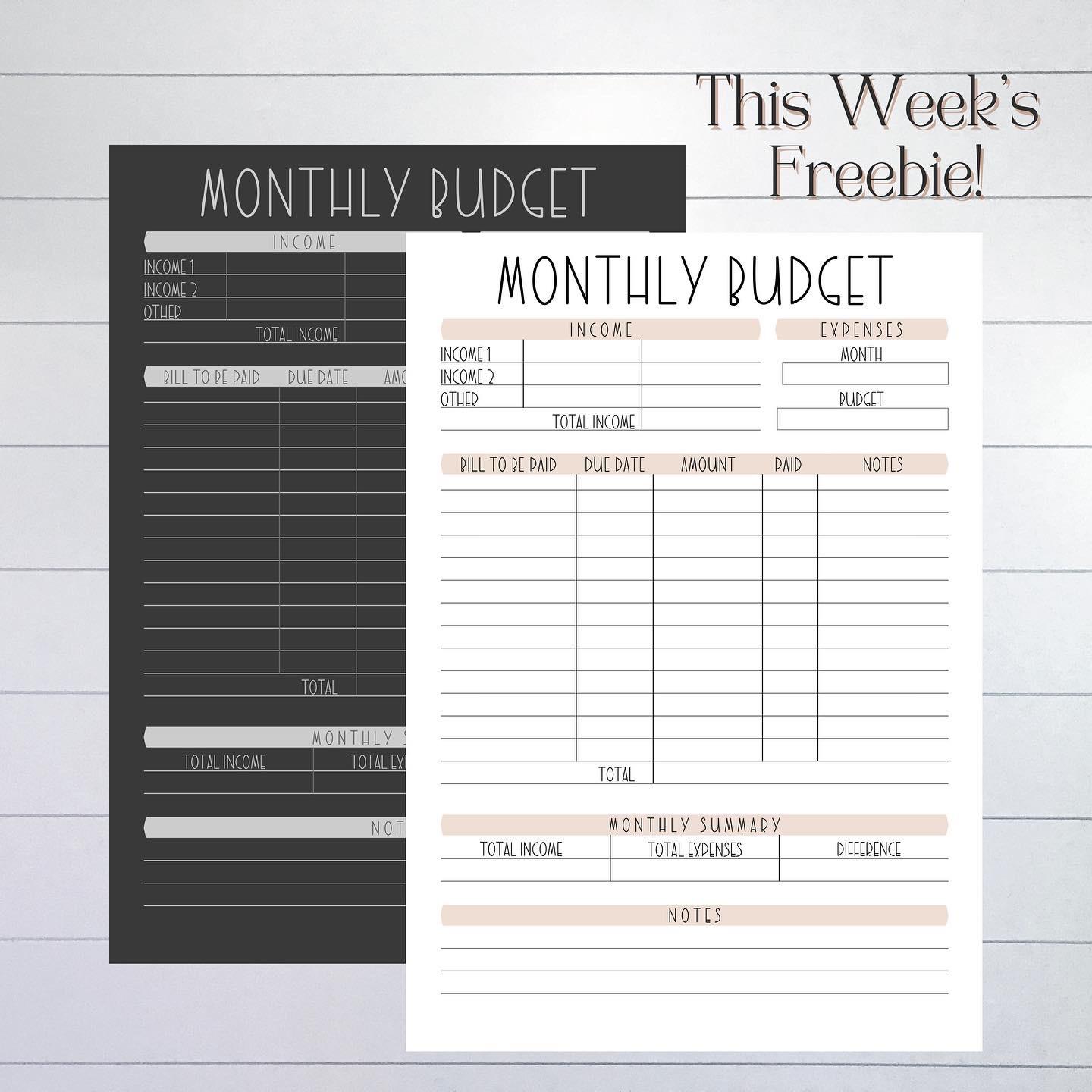 Free Goodnotes Budget Template Free PNG Website