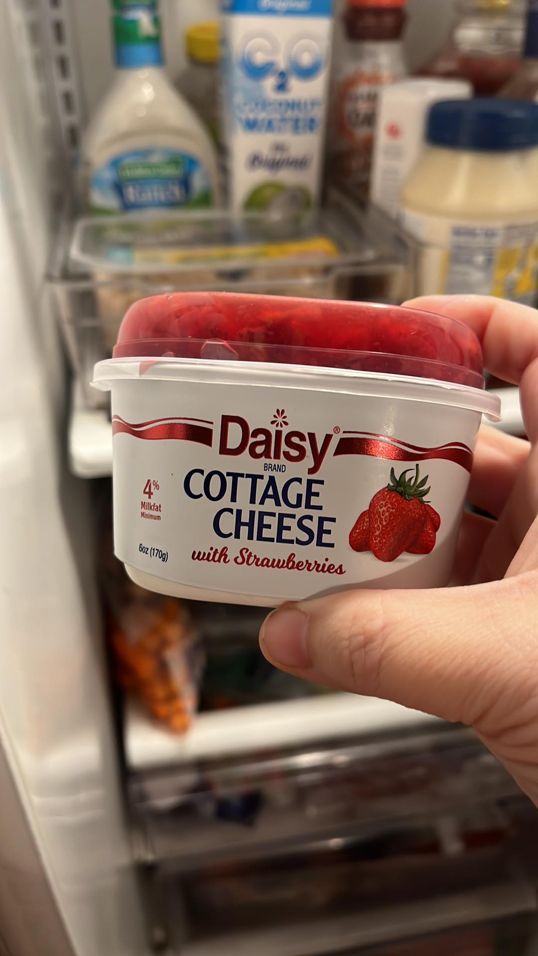 DAISY has got the right idea!!! I love cottage cheese and wanted to try