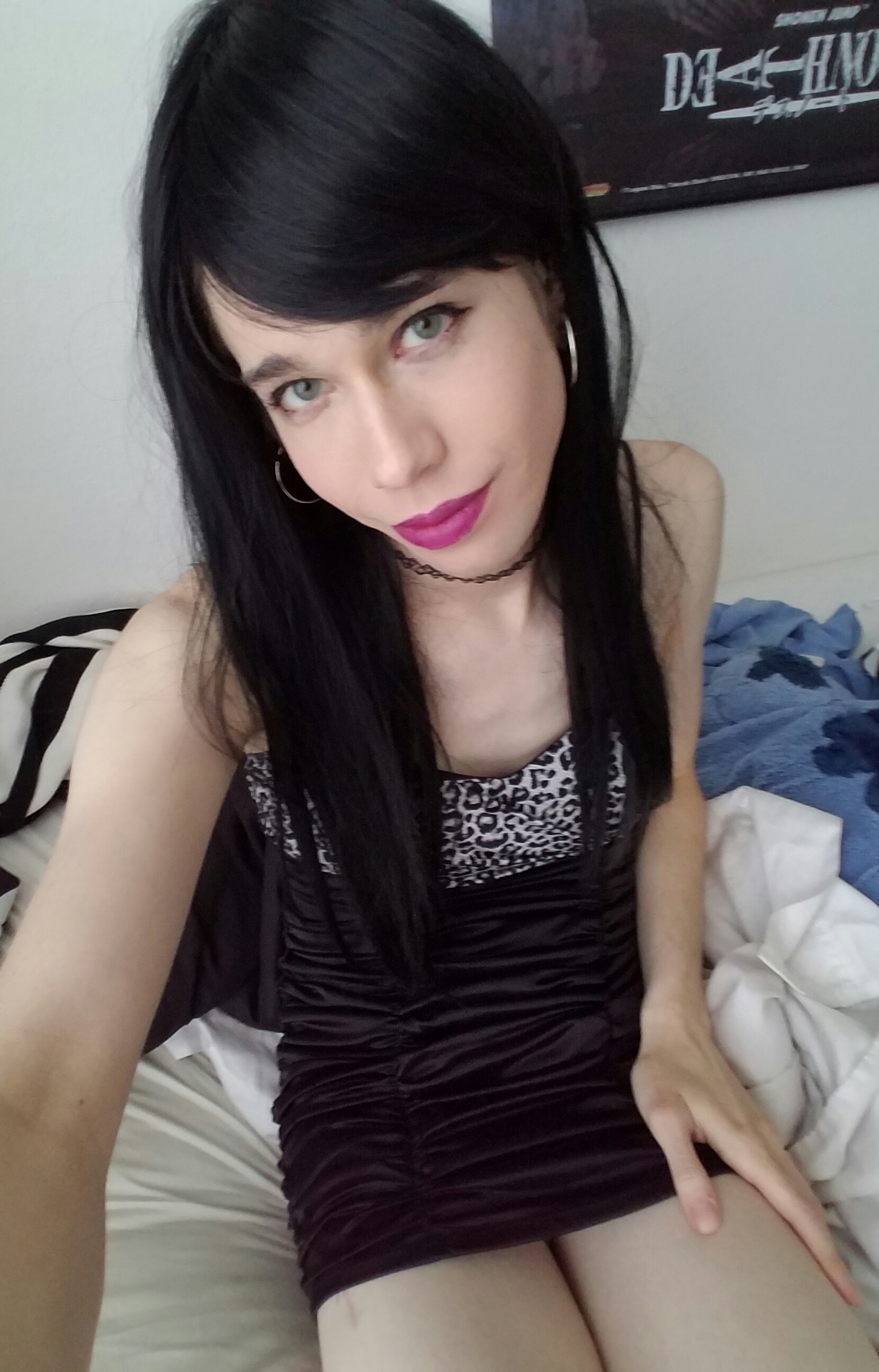 Andrea's ready to play.........more video games. 😀 : crossdressing