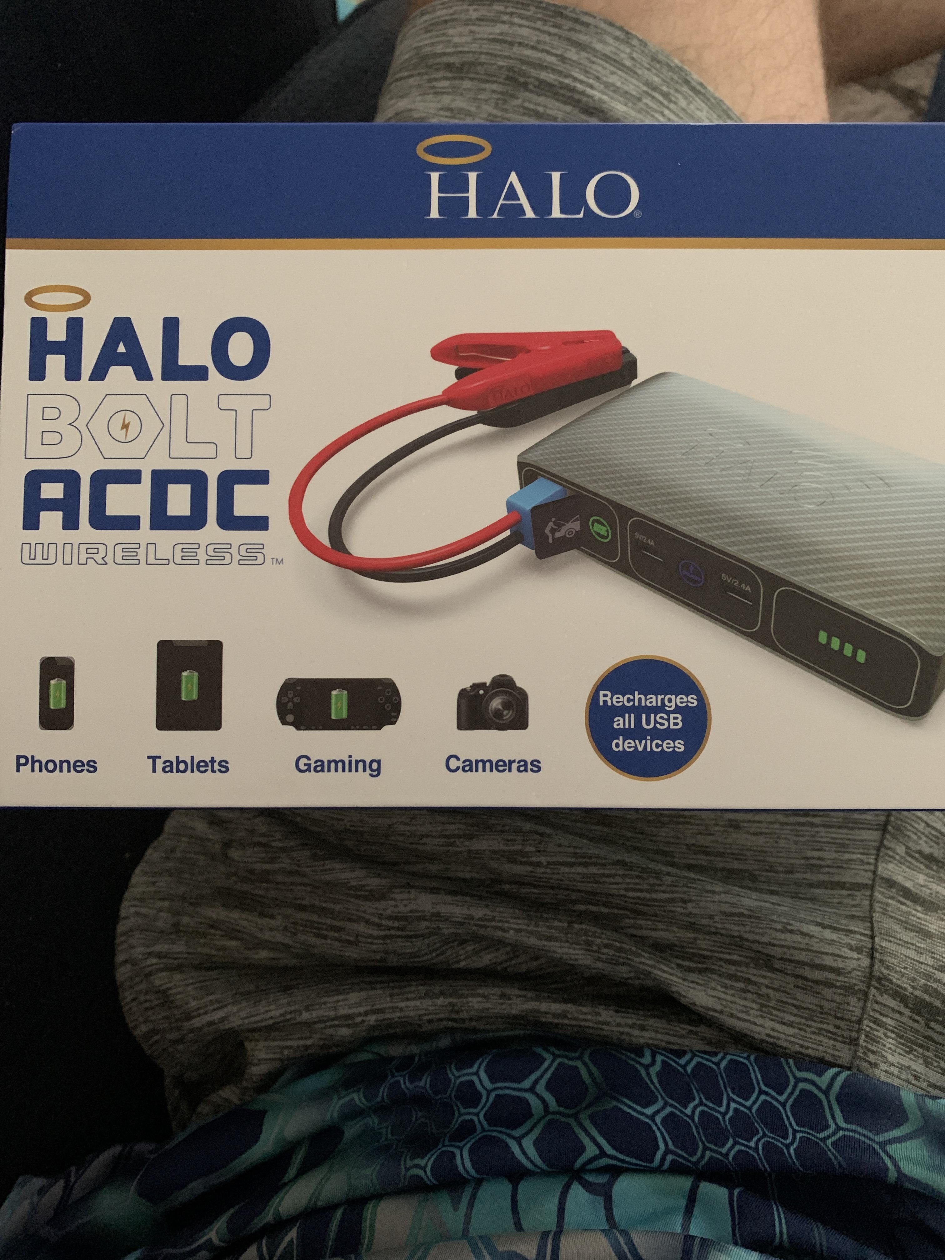 Does anyone have experience using a ‘Halo’ charger? Setting out on the