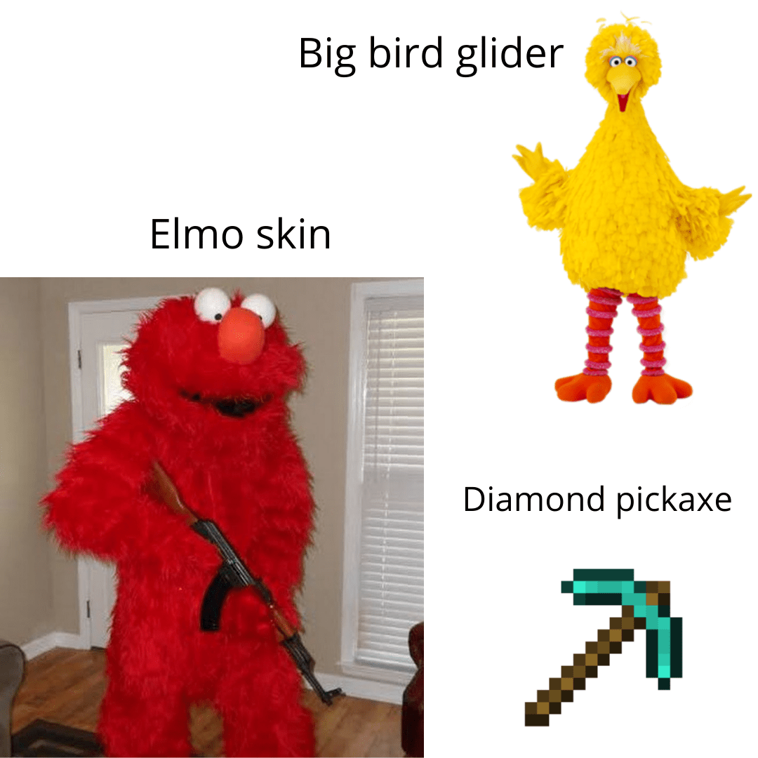 Elmo skin suggestion r/FortNiteBR