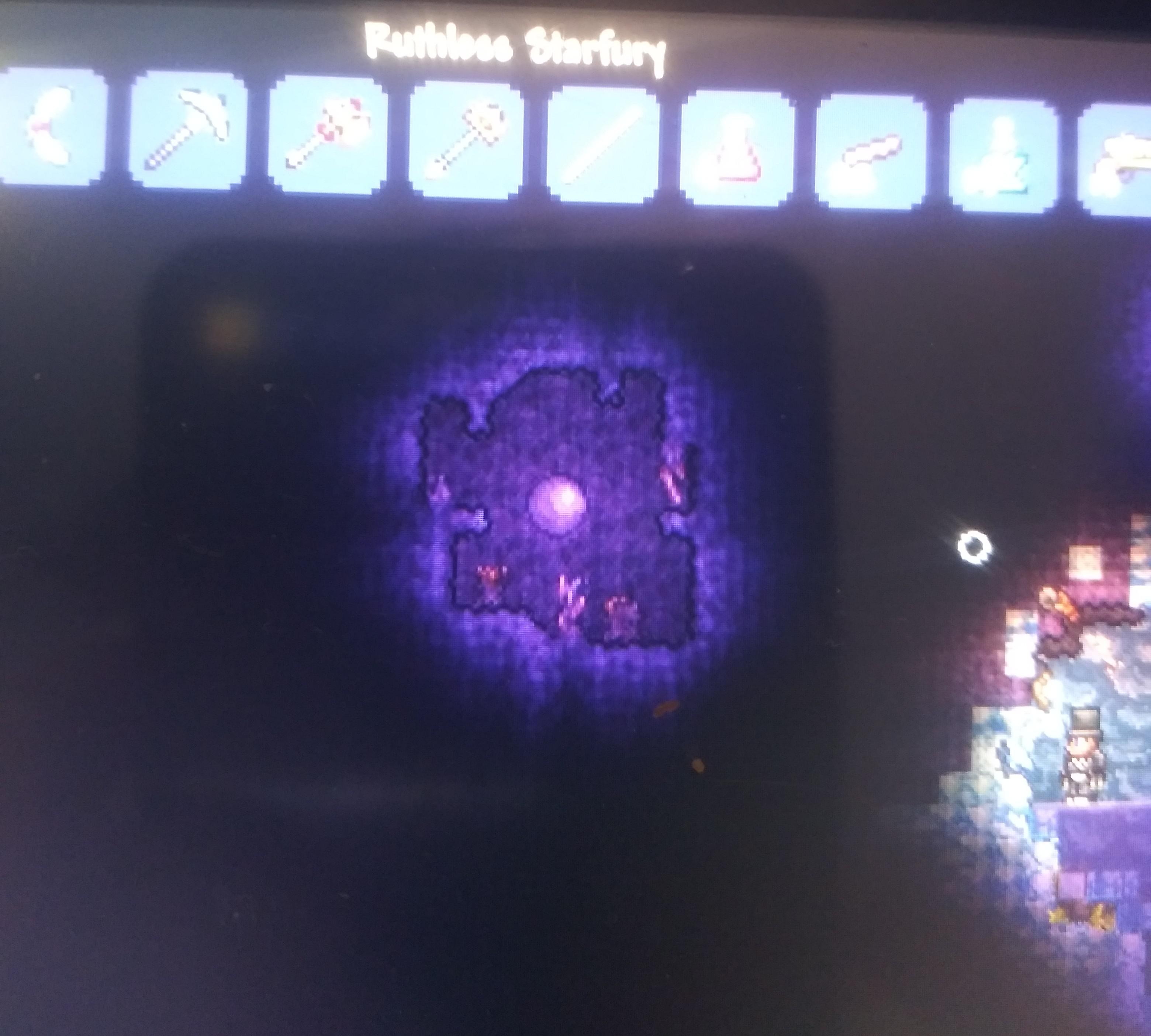 I am new to Terraria and I have stumbled upon an orb by