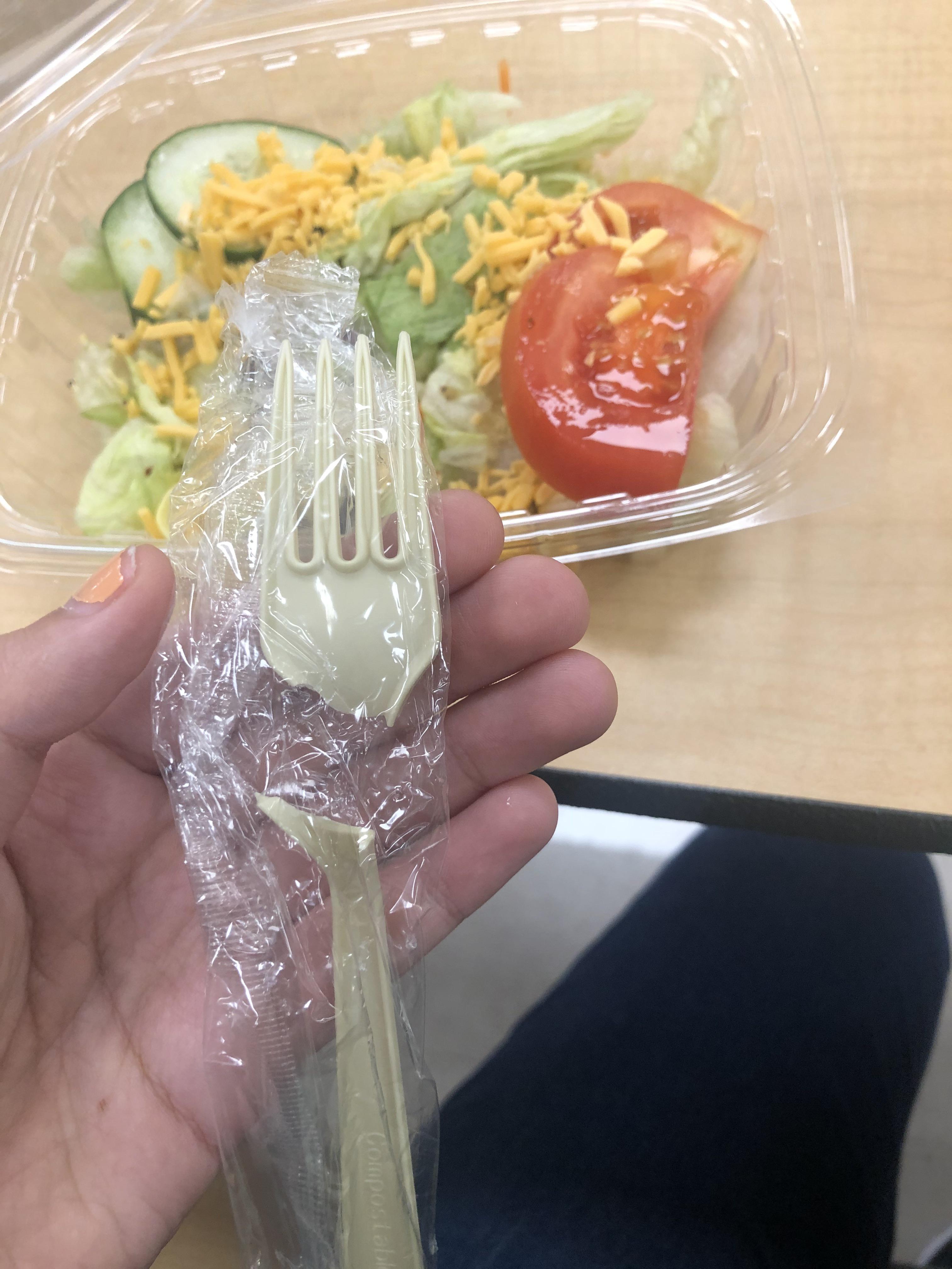 I was trying to open the plastic when I accidentally did this. I just