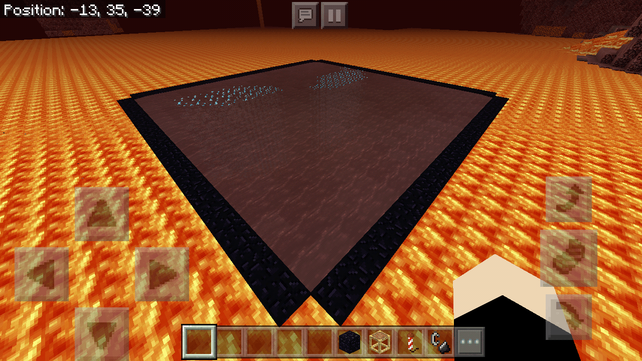 On bedrock edition, if you spawn some water in the nether using