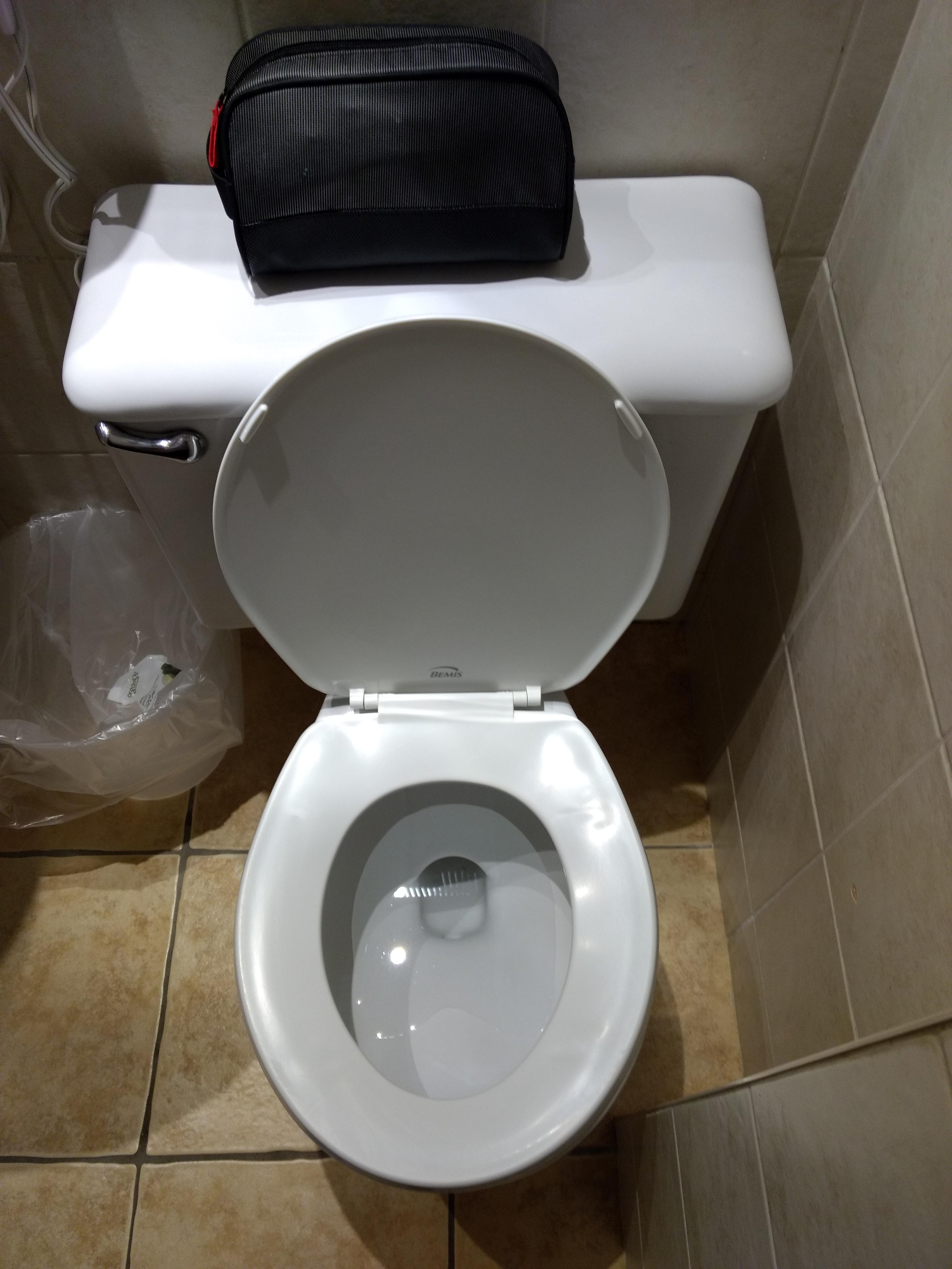 My hotel's toilet forces you to sit sideways r/CrappyDesign