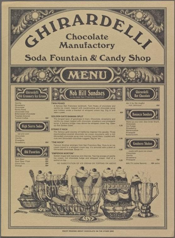 Ghirardelli Chocolate Manufactory, San Francisco, circa 1970 r