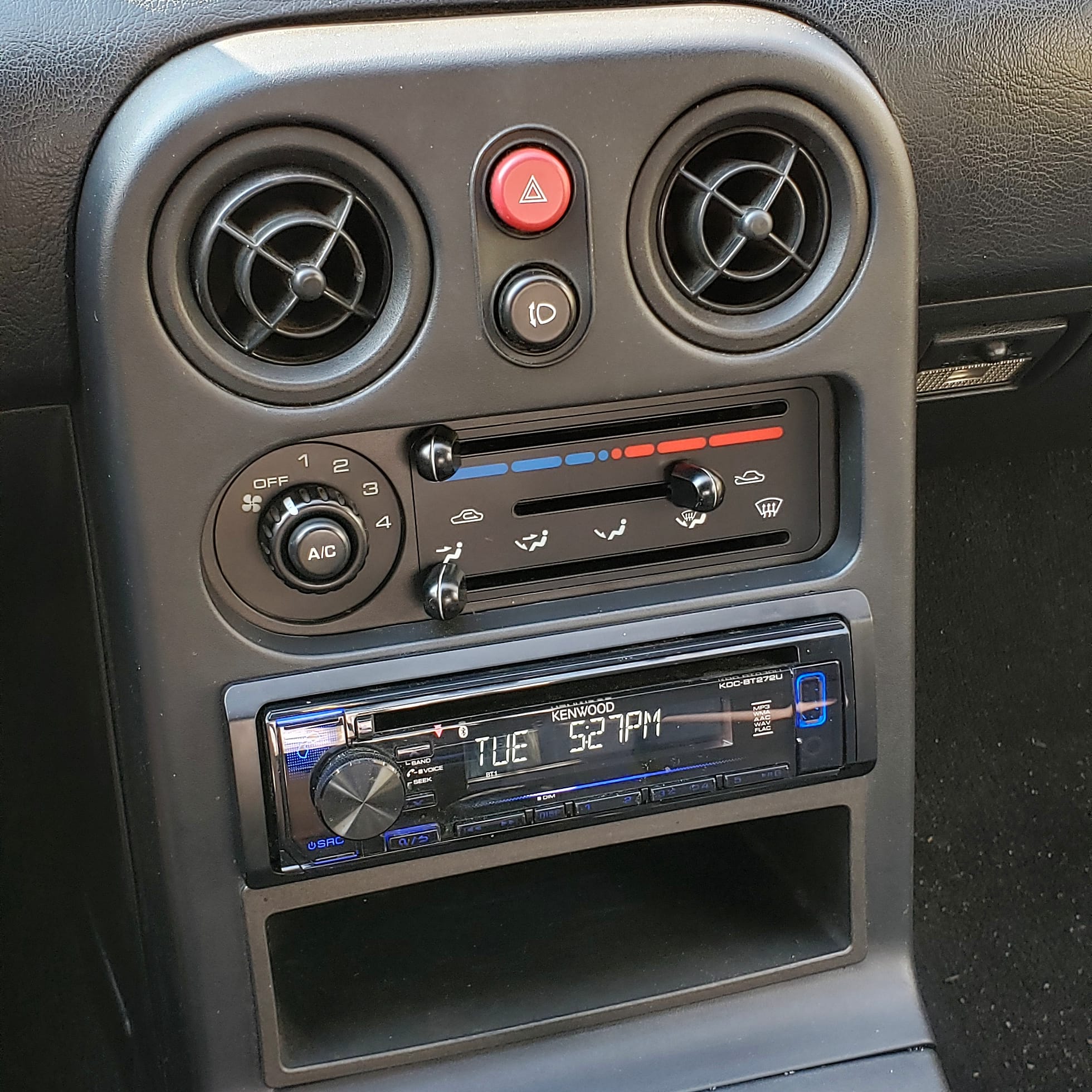 New HVAC panel makes this whole tombstone area feel so new and fresh. I