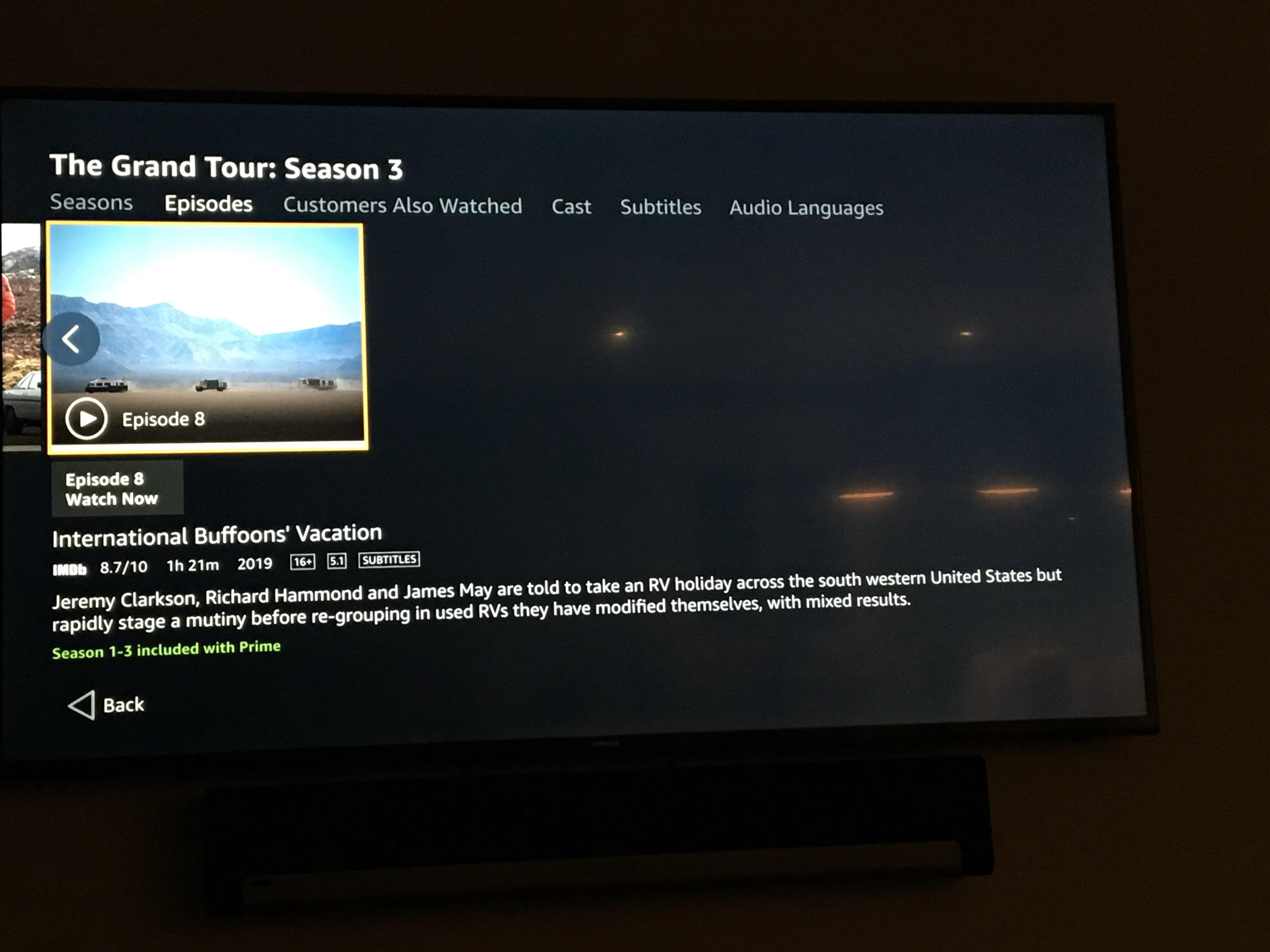 That was the best episode of the Grand Tour to date! Reminded me of