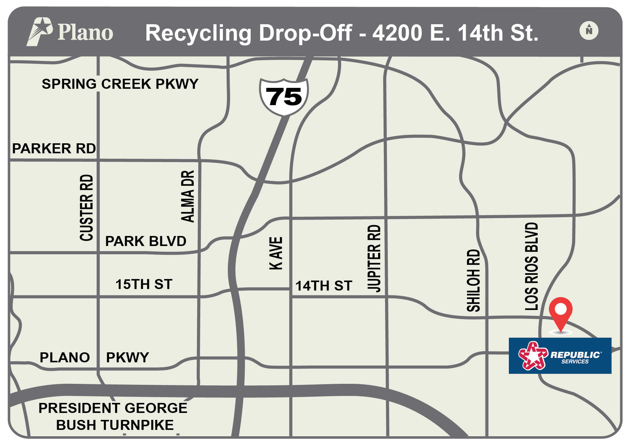 Update to Recycling and Dropoff Locations r/plano