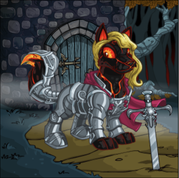 Paintbrush suggestions for my knight Lupe? r/neopets